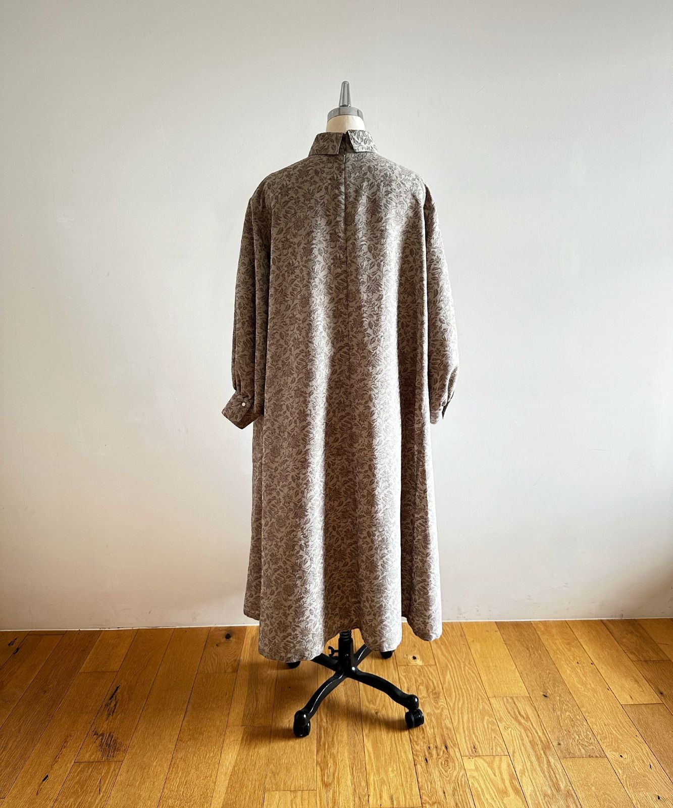 foufou ジャカードボタンダウンワンピース ≪通常販売≫jacquard