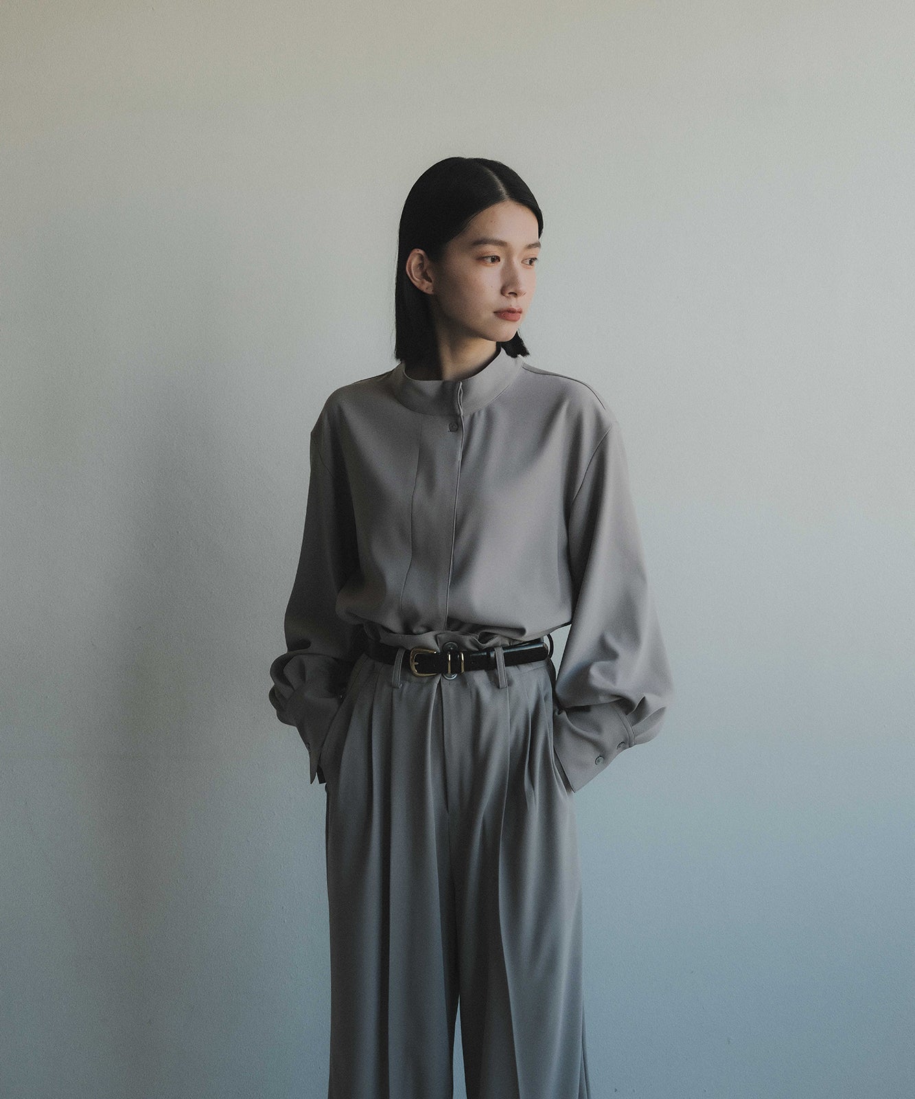 ≪通常販売≫nice easy wide slacks（ナイスイージーワイドスラックス