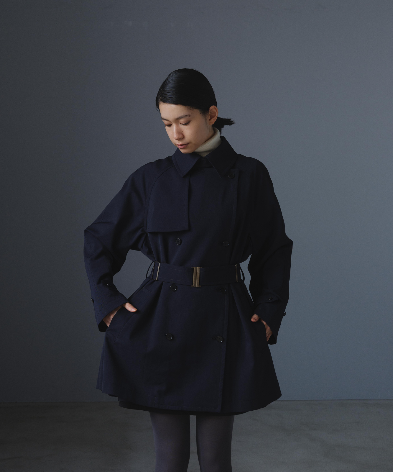 ≪通常販売≫short trench coat（ショートトレンチコート） – THE