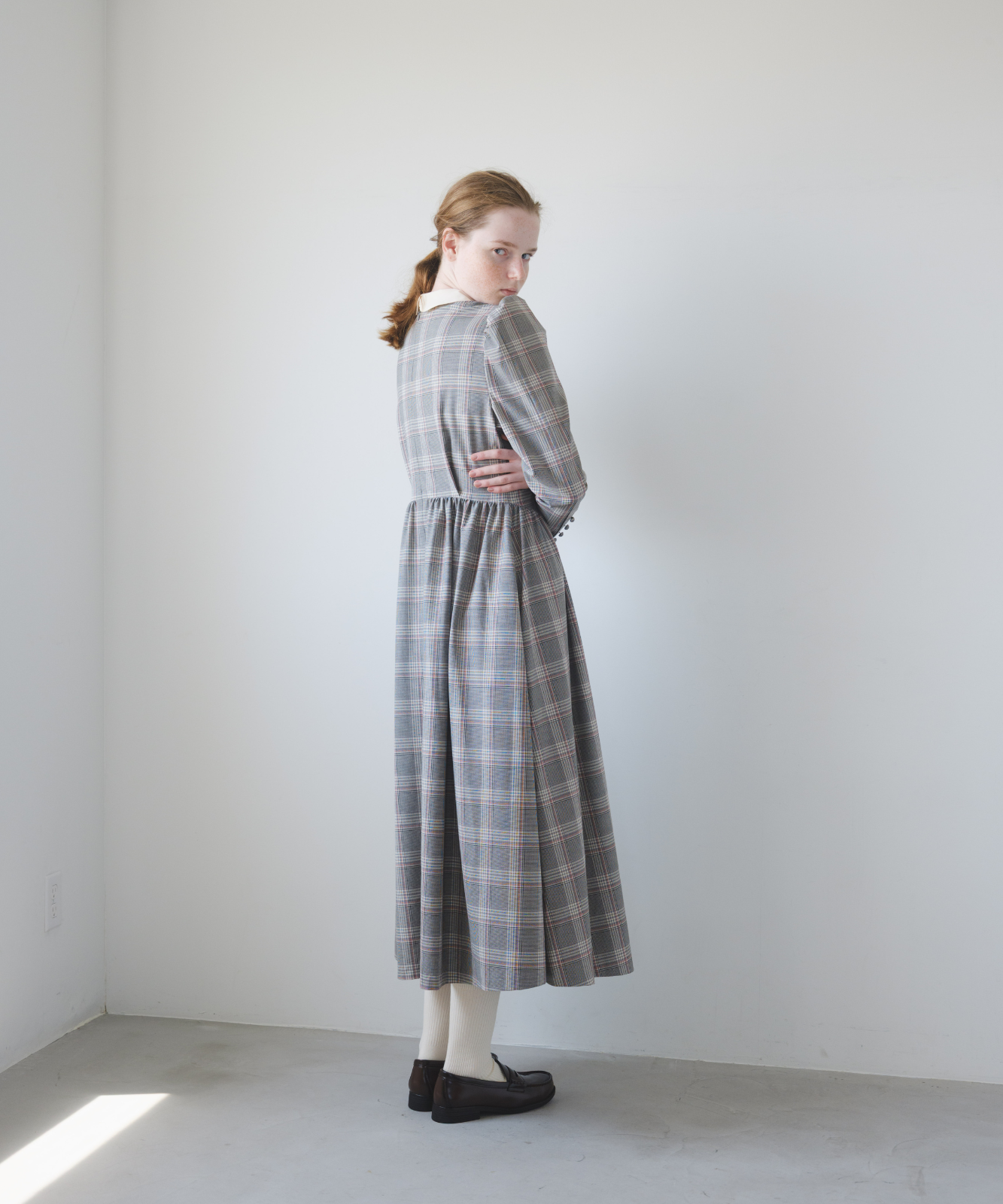 ≪通常販売≫charming pocket check dress（チャーミングポケット