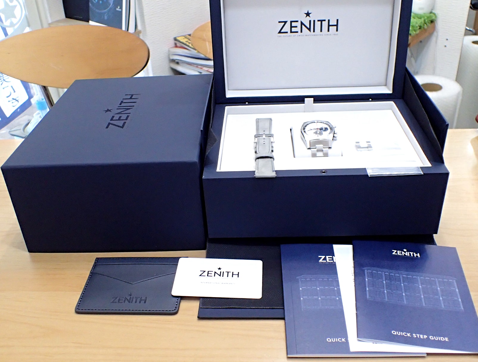 中古品AA【ZENITH】ゼニス クロノマスター リバイバル A3817 Ref.03
