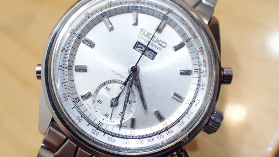 中古品【SEIKO】セイコー カウンタークロノグラフ 5718-8000 東京