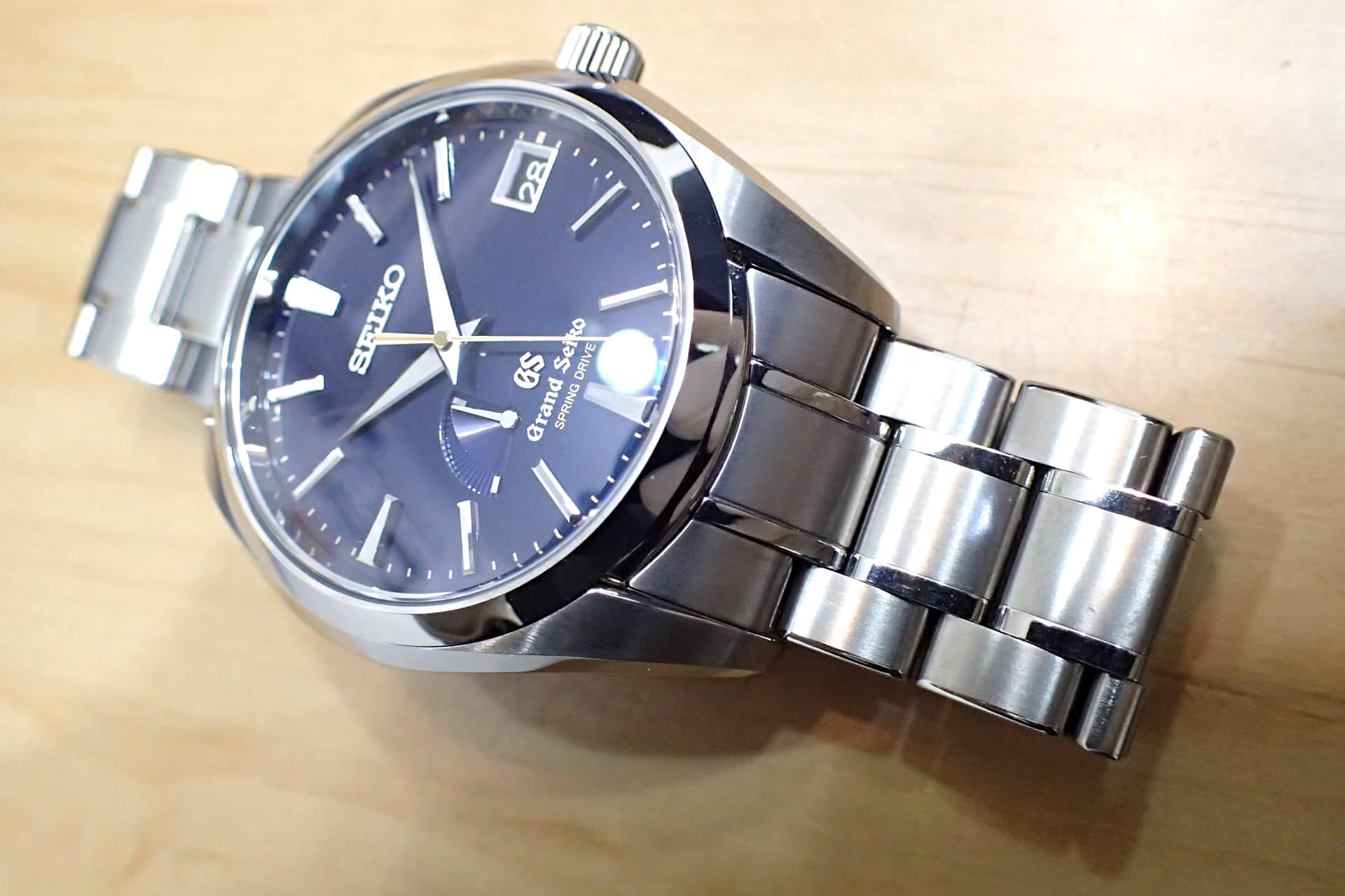 新古品【GrandSeiko】グランドセイコー スプリングドライブ ナルトサン