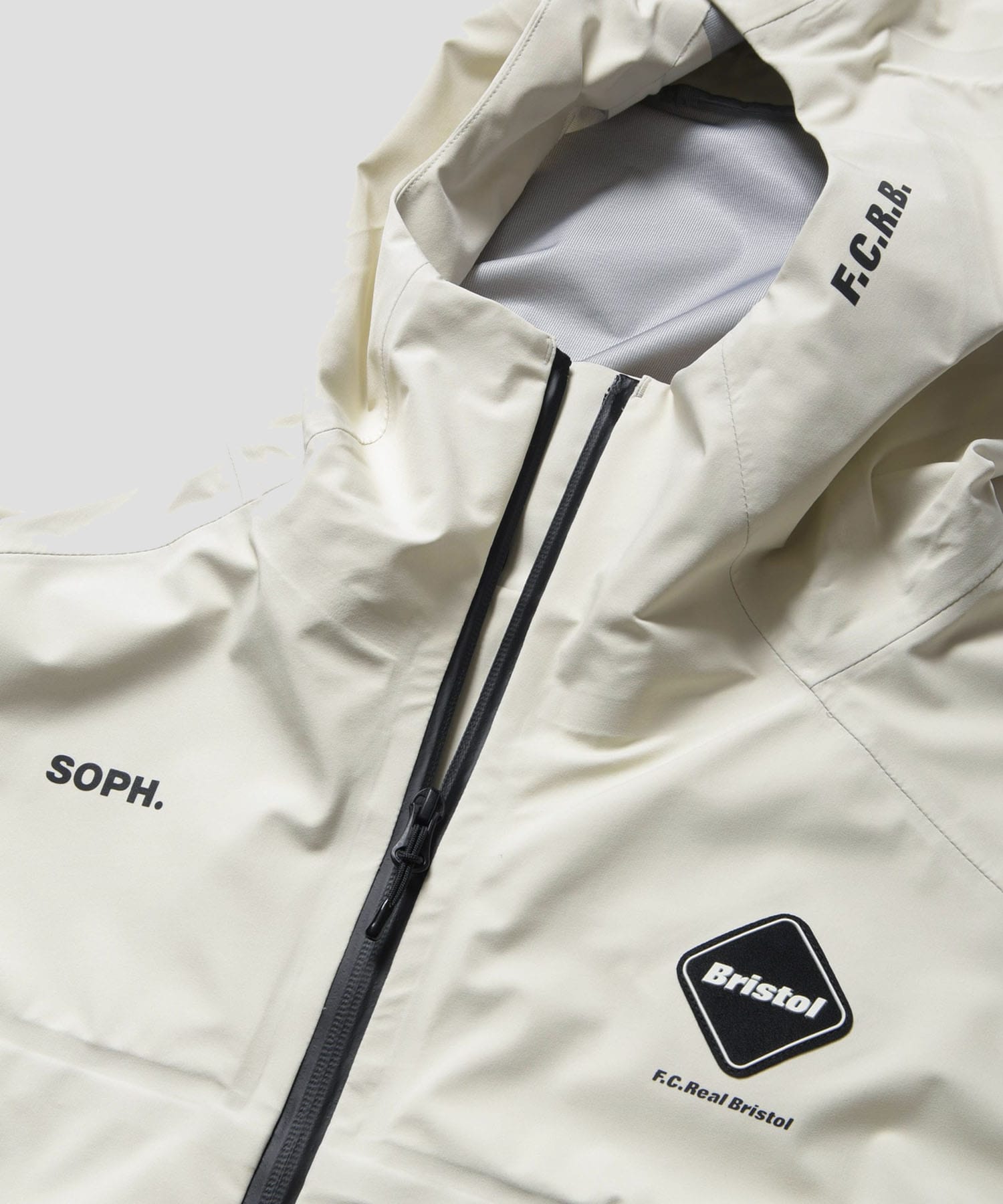 AUTHENTIC UTILITY TEAM JACKET(M OFF WHITE): F.C.Real Bristol: MENS