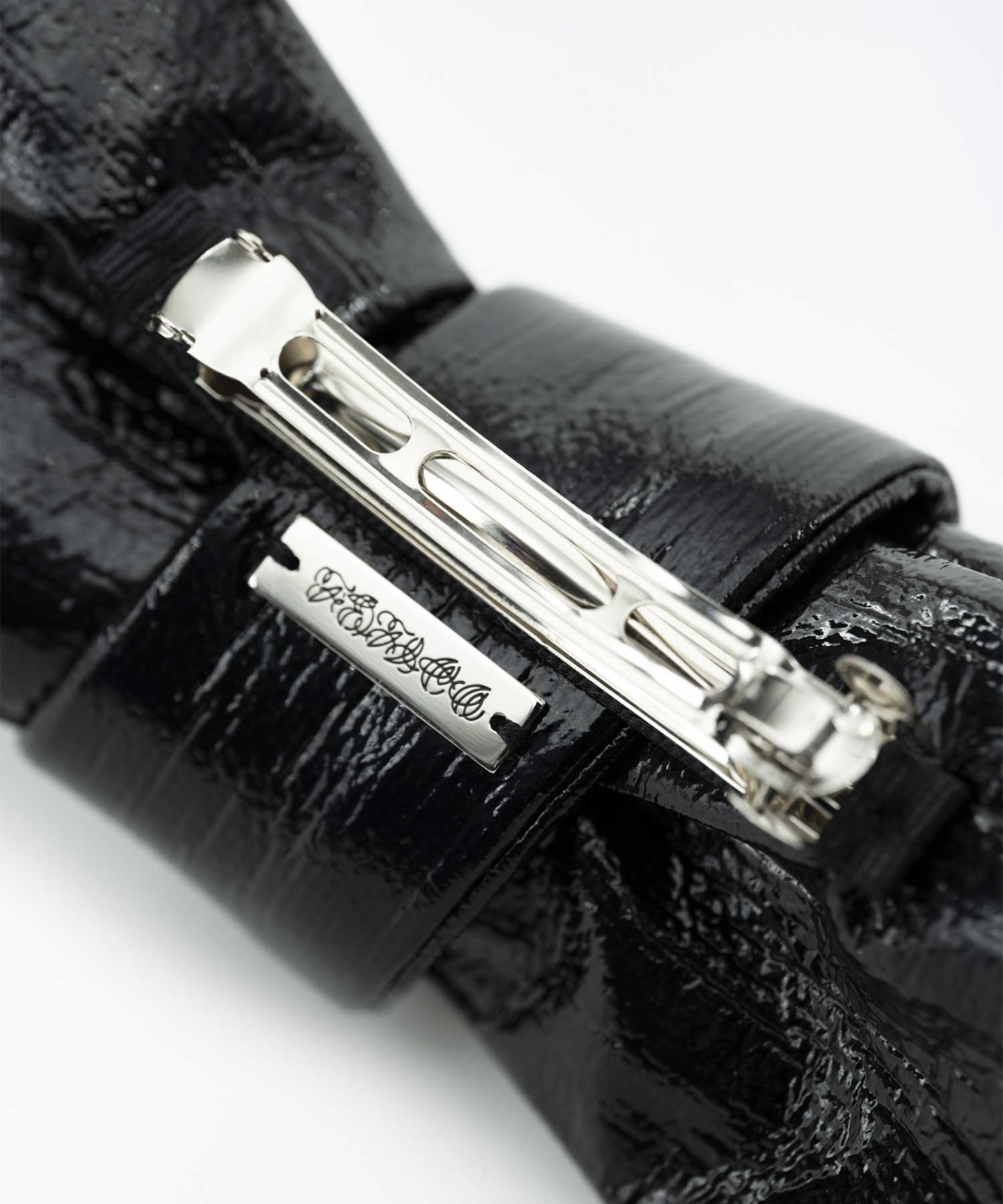 Faux Leather bow hair clip｜FETICO（フェティコ）公式通販｜THE