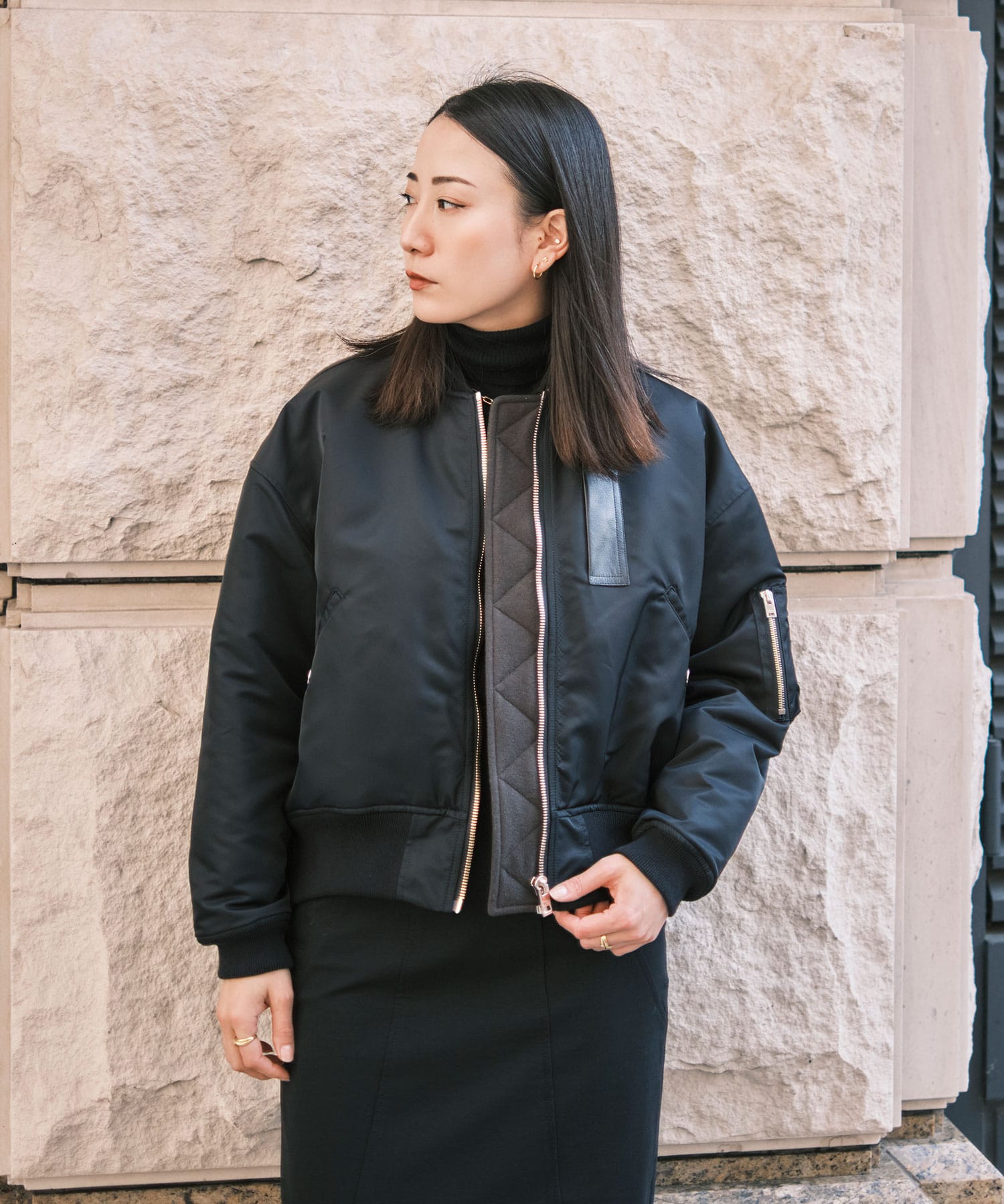 別注 MA-1(36 BLACK): CINOH: WOMENS｜THE TOKYO ONLINE STORE