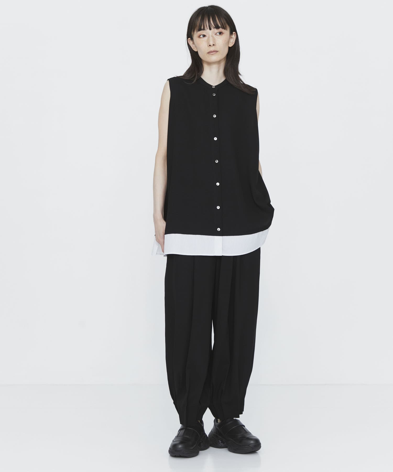 LAYERED A-LINE TANK-TOPS｜ENFOLD（エンフォルド）正規取り扱い通販