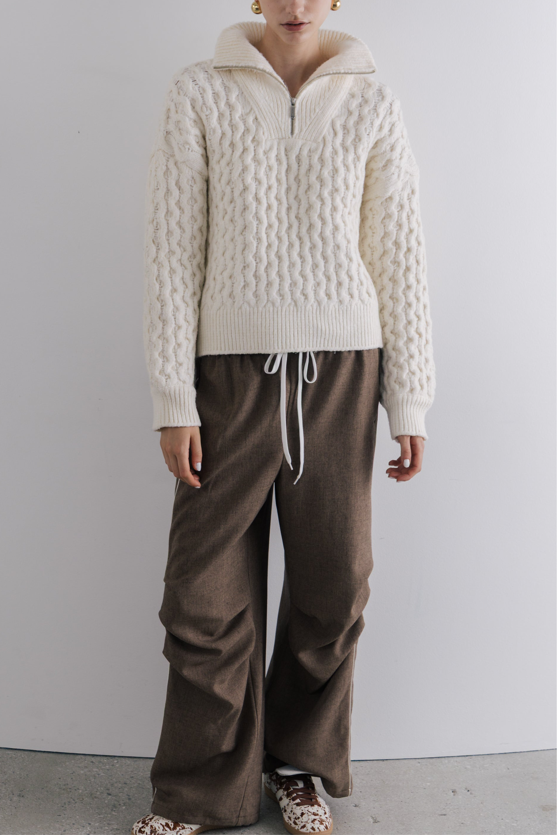 Schilder Zip Knit – THE TOÉ