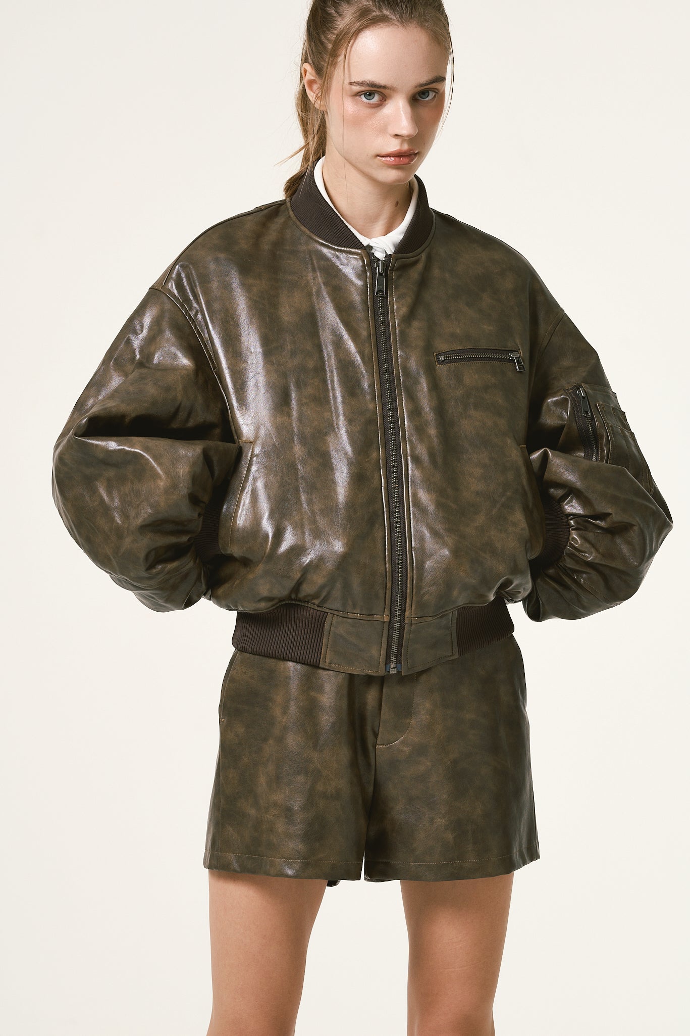 Oxford Leather MA-1 – THE TOÉ