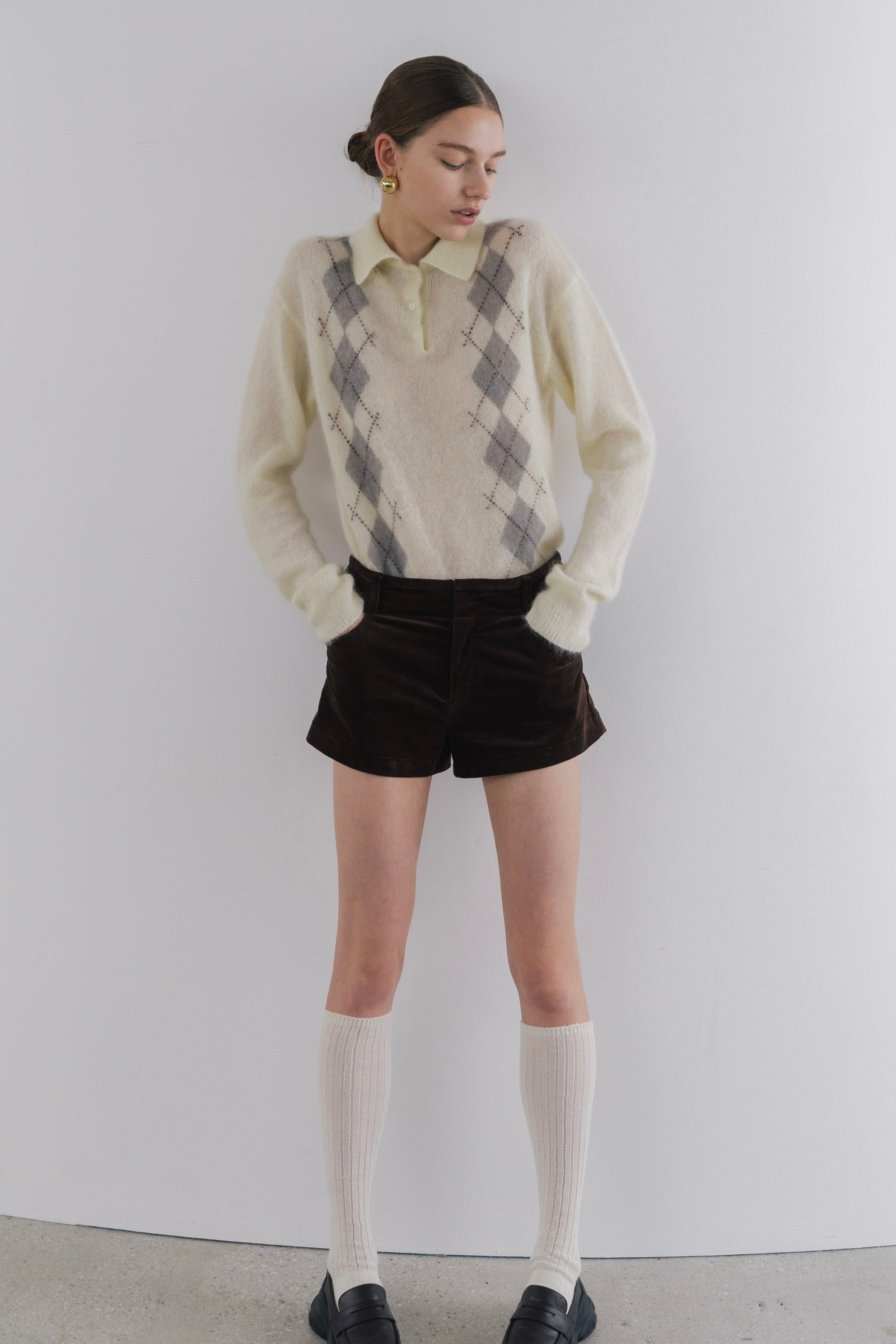 Marien Argyle Knit – THE TOÉ