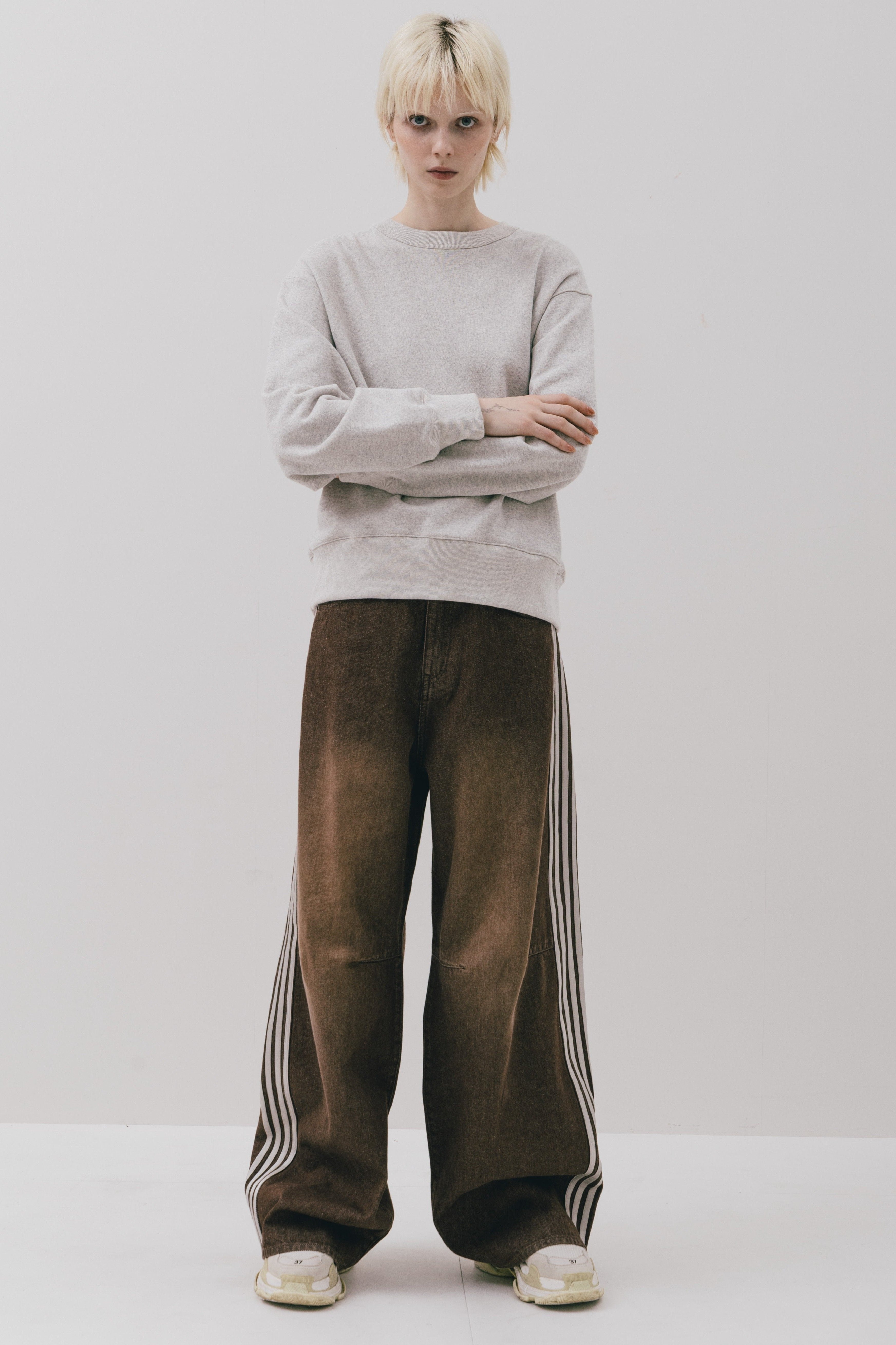 Emirates Track Denim Pants – THE TOÉ