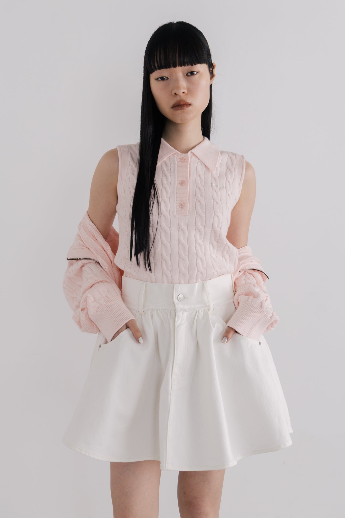 THETOE】Olympia Denim Skirt サイズM Olympia Denim Skirt – THE TOÉ