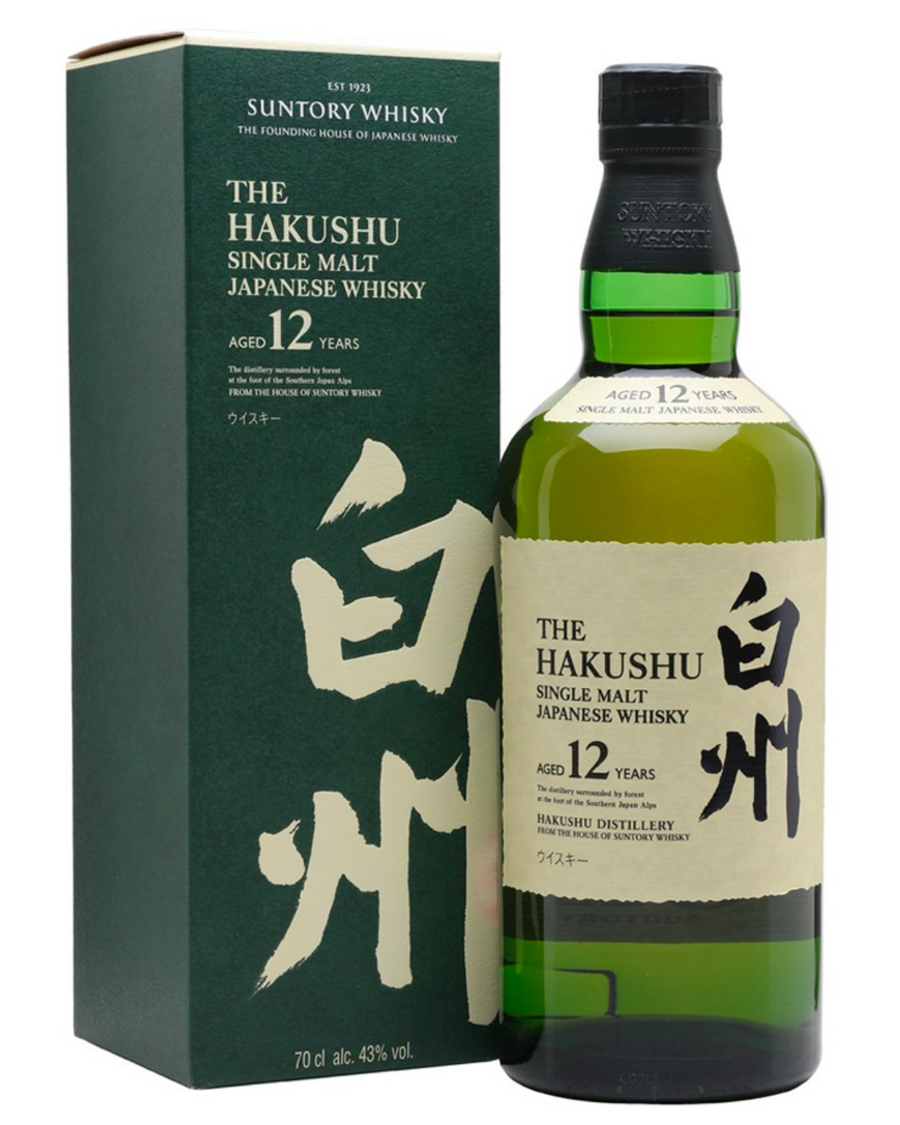 SUNTORY HAKUSHU 12YRS SINGLE MALT 70CL – The Whiskey Reserve