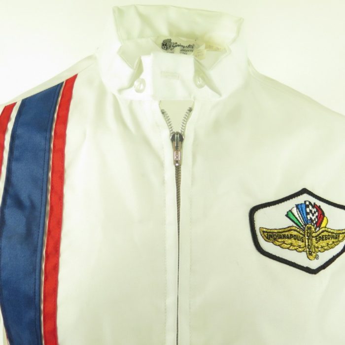 Vintage 70s Swingster Racing Jacket Mens M Deadstock Indianapolis