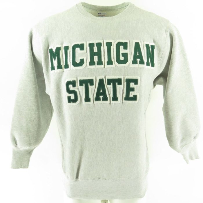 Vintage 90s Champion Michigan State Sweatshirt Mens XL University