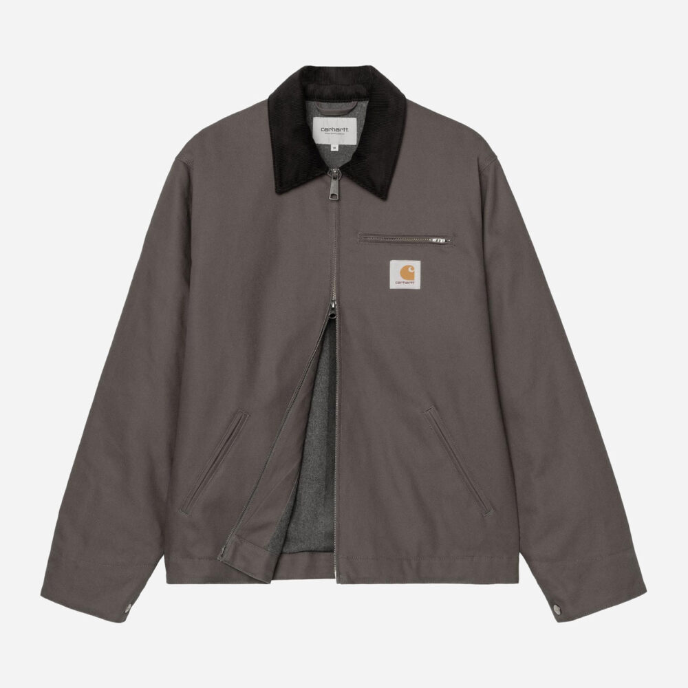 Carhartt WIP Detroit Jacket - Graphite/Black Rigid | The Cream Store