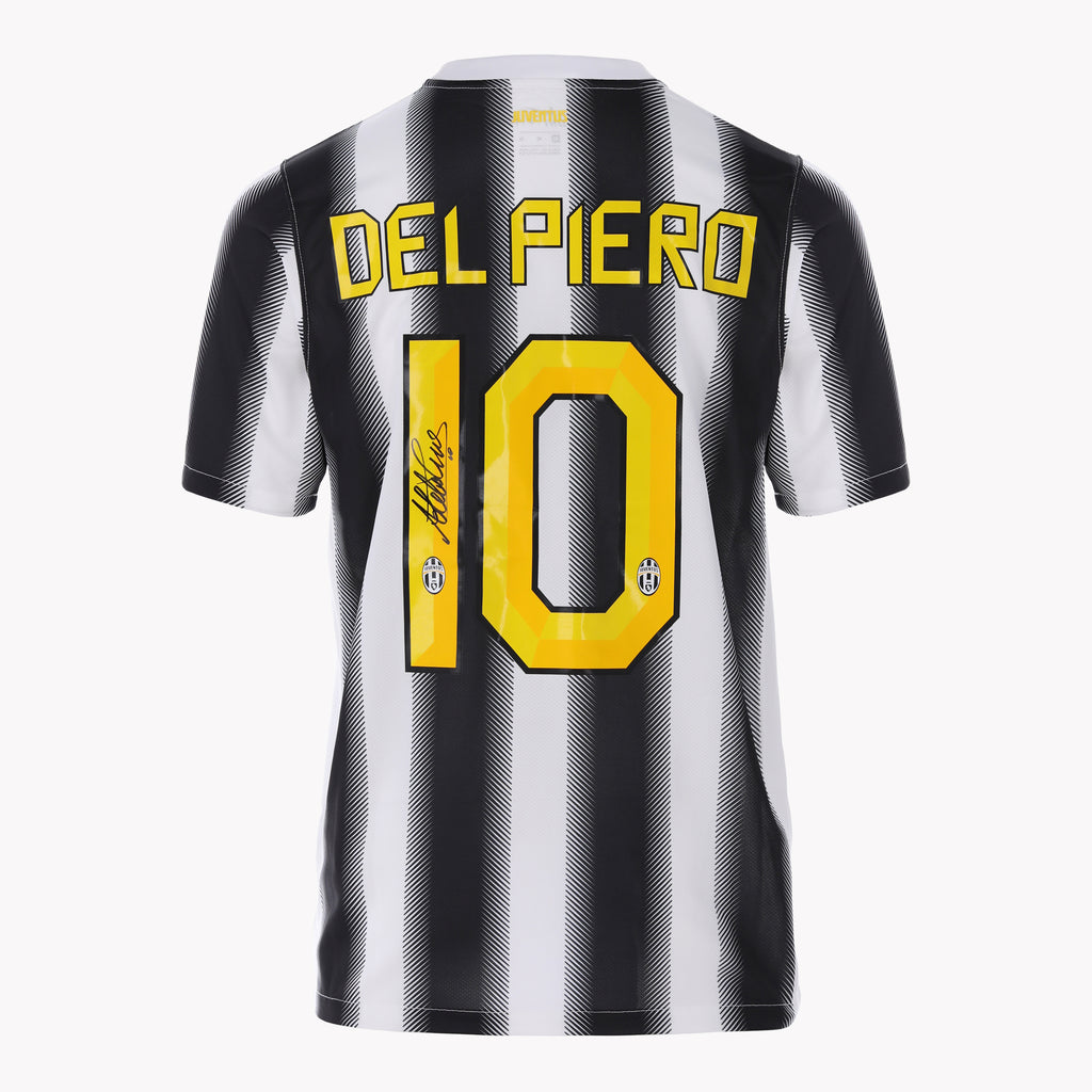 Del Piero Juventus 2011-2012 Signed Shirt: Bianconeri Legend – The