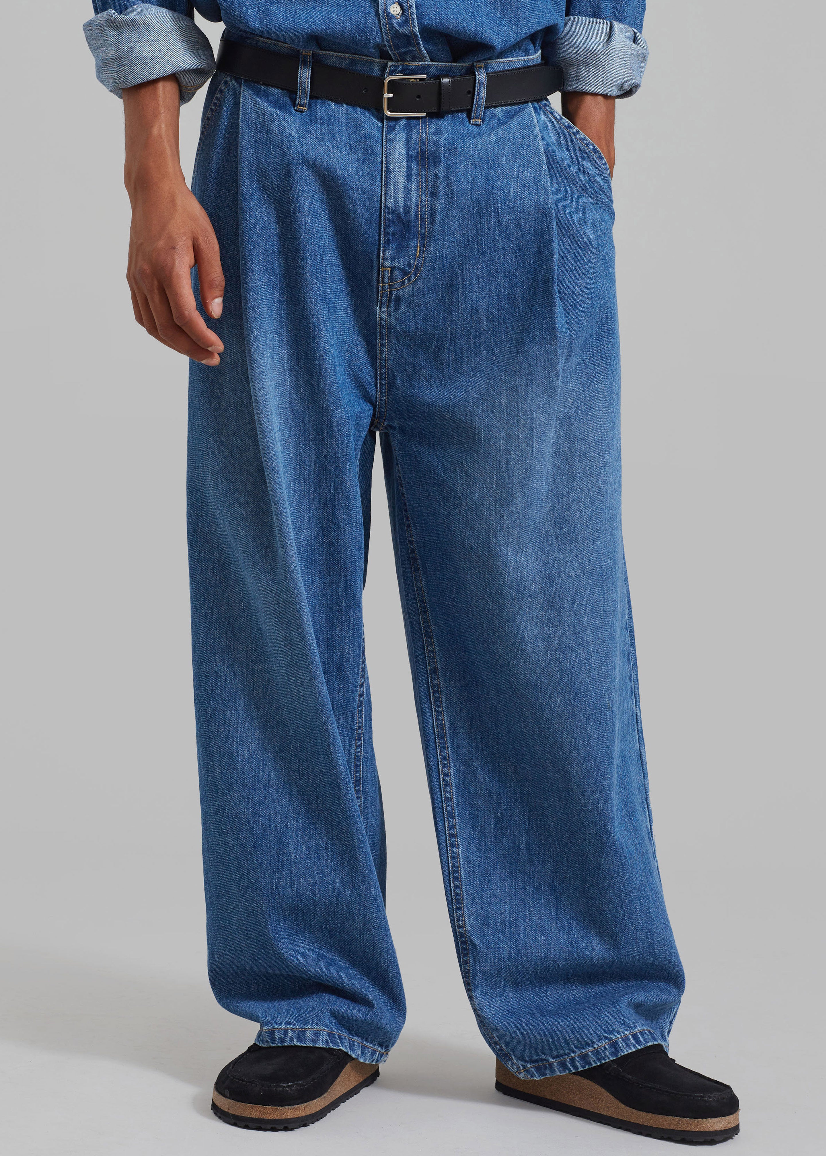 Drew Denim Pants - Medium Wash – The Frankie Shop