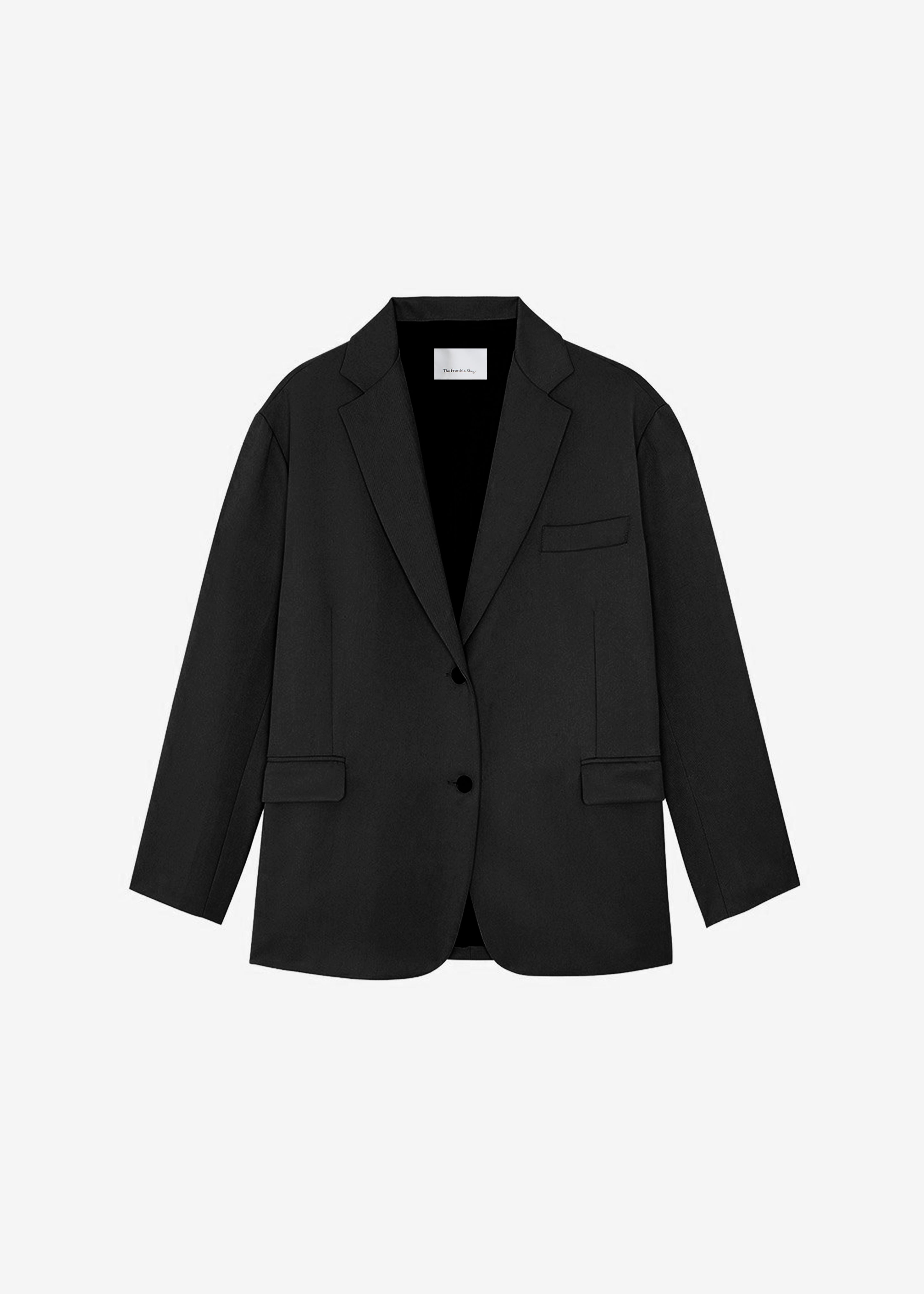 Frankie Oversized Boyfriend Blazer - Black – The Frankie Shop