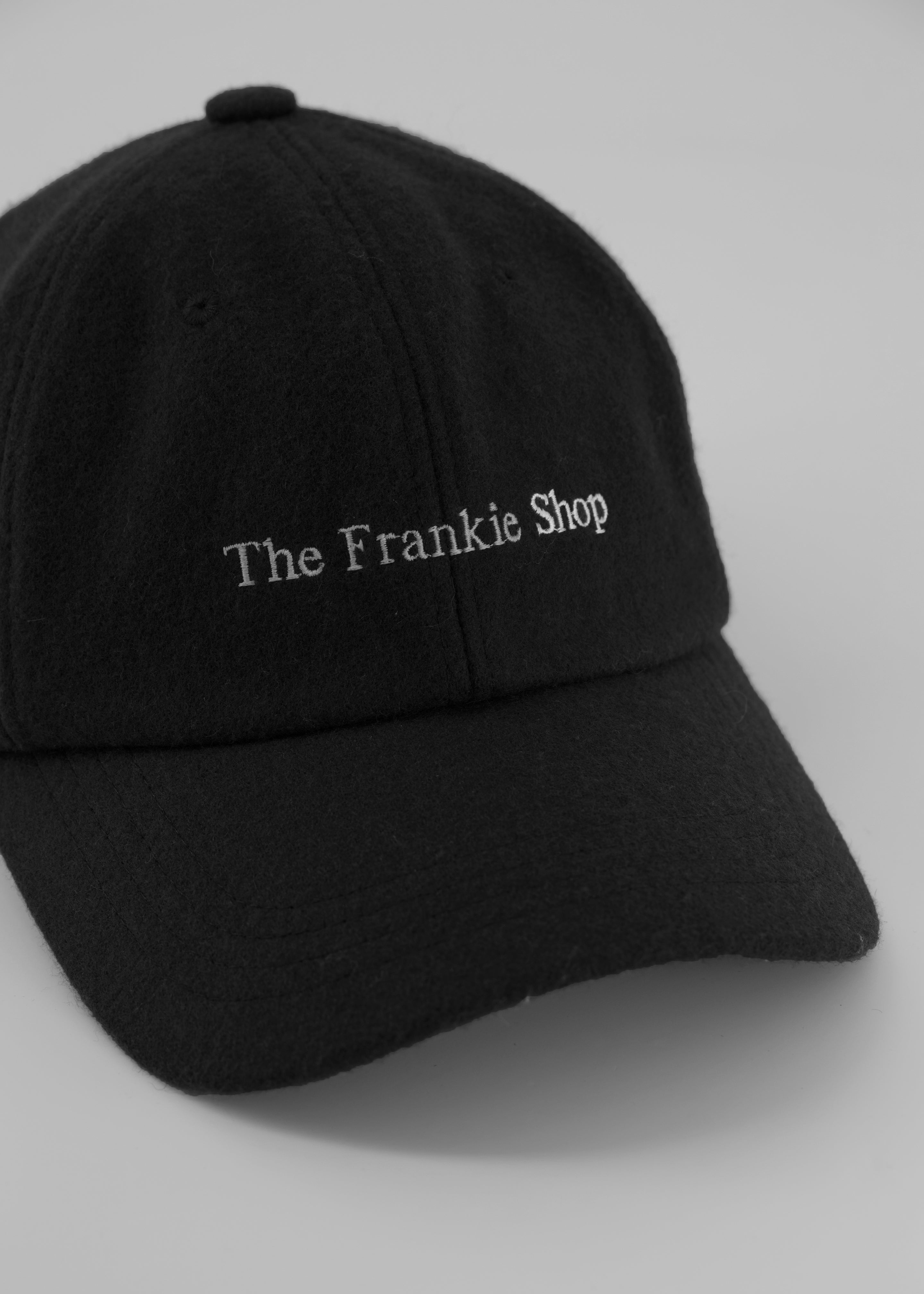 Frankie Wool Baseball Cap - Black – The Frankie Shop
