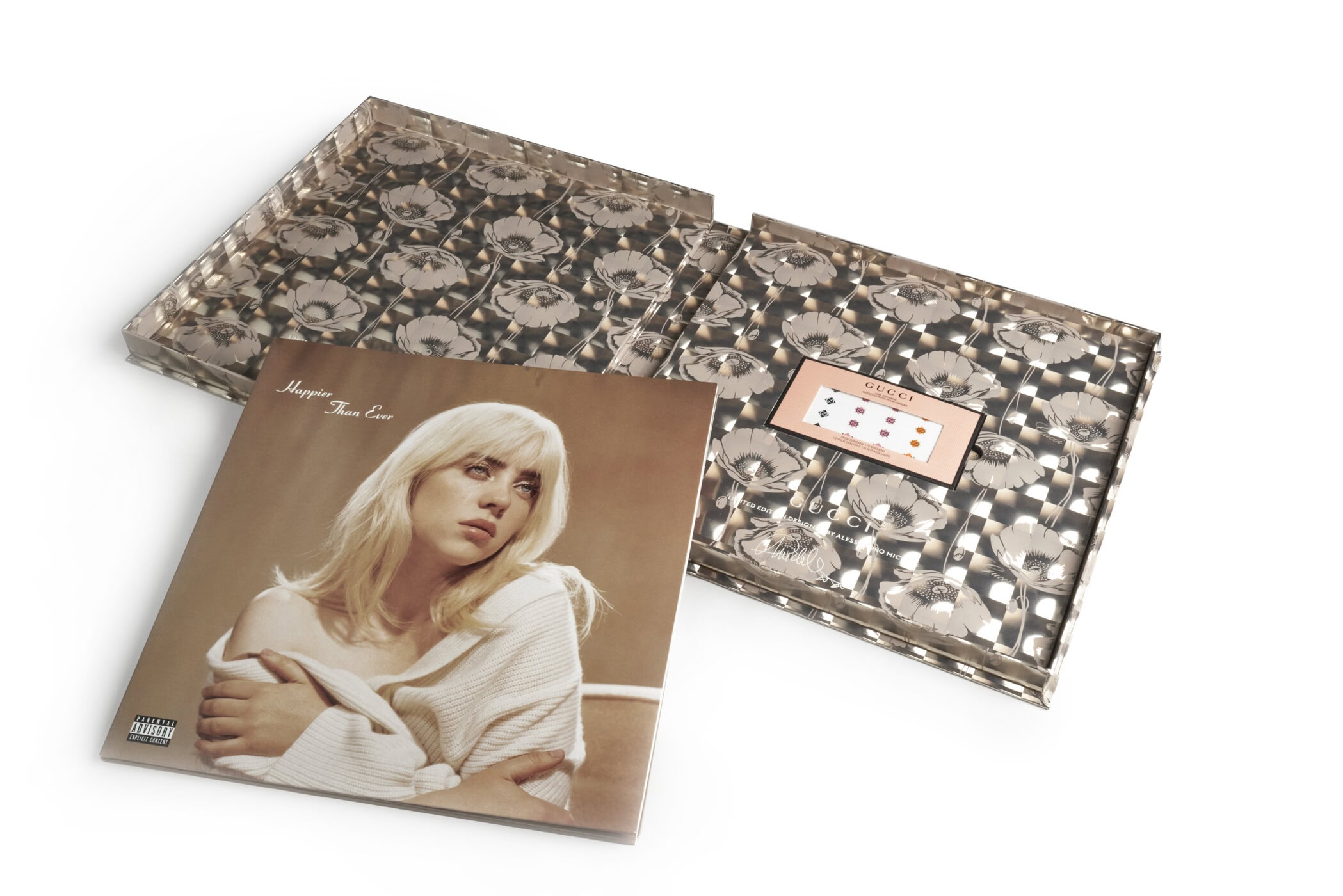 Gucci Presents A One of a Kind Vinyl of Billie Eilish's Happier