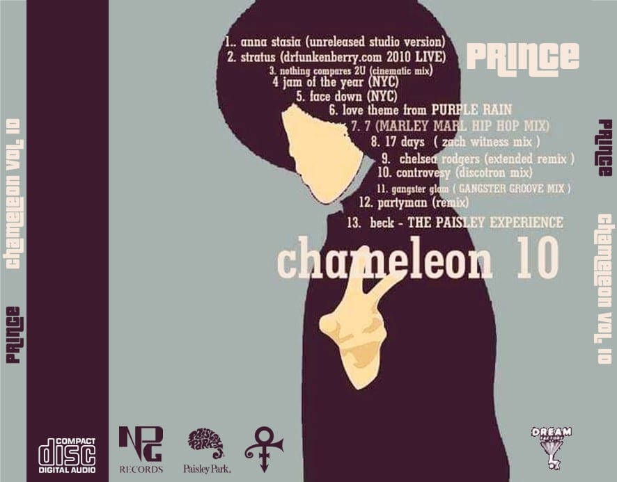 Prince - Chameleon Vol. 10 (Demos, Outtakes & Studio Sessions) (CD) -