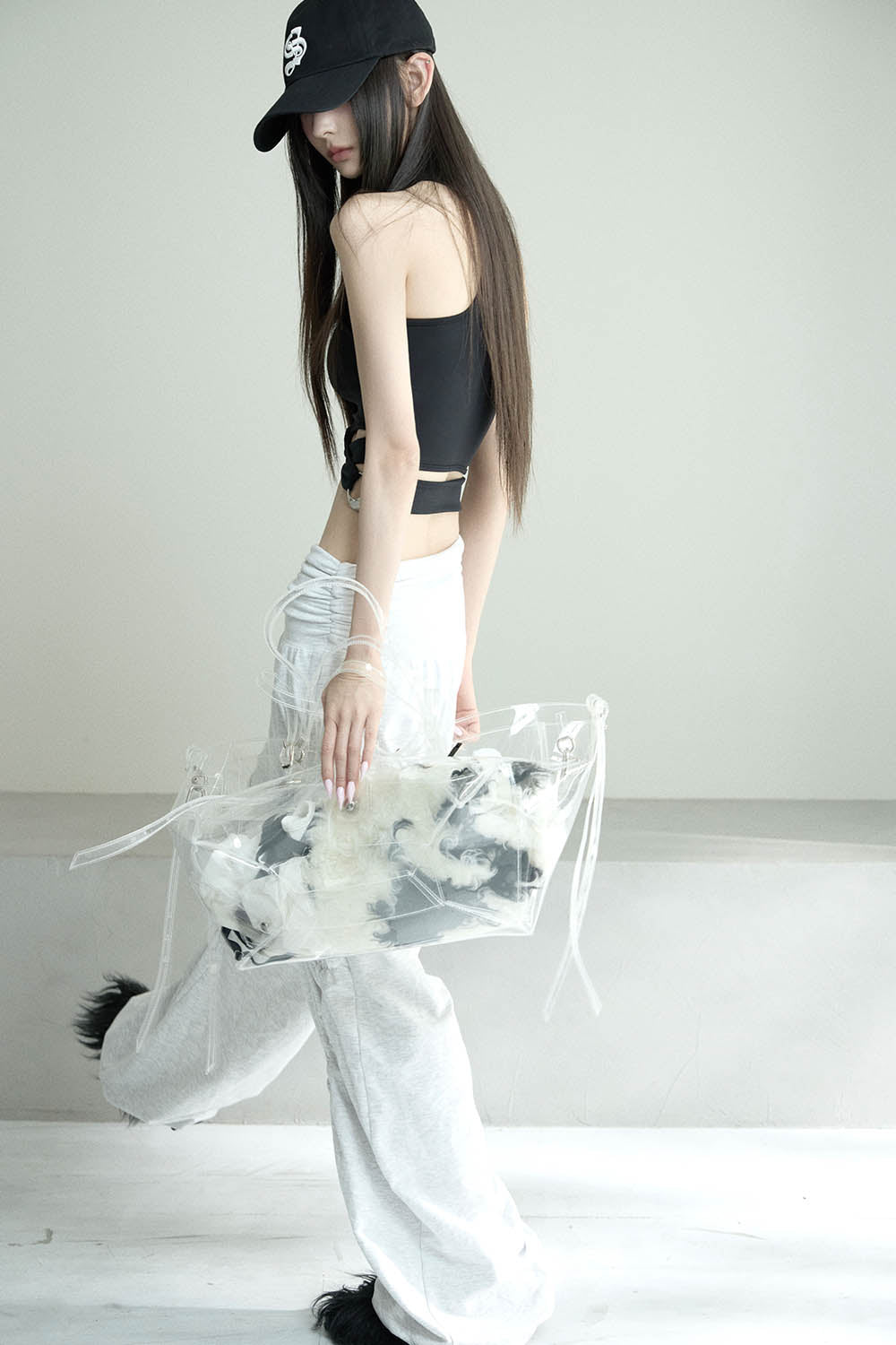 THEREDTHREAD / ザレッドスレッド】S ring curve tops