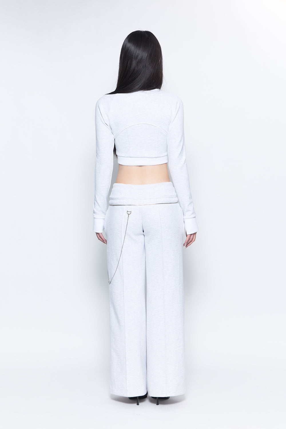 THEREDTHREAD / ザレッドスレッド】S chain jersey pants