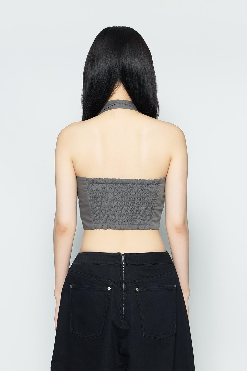 THEREDTHREAD / ザレッドスレッド】S ribbon gather tops
