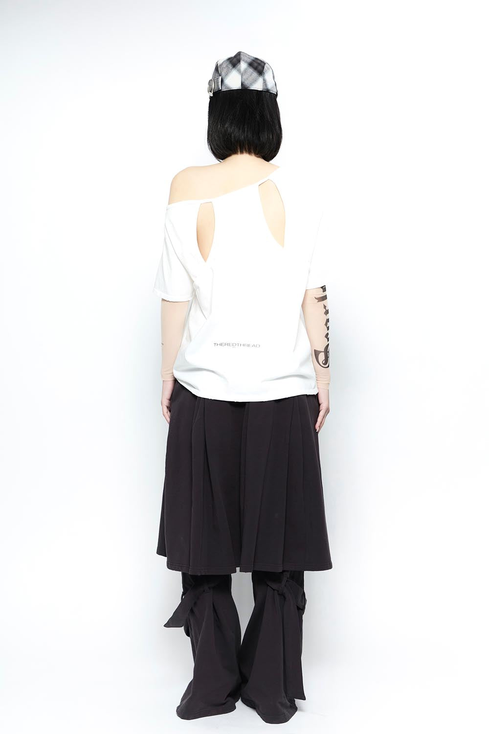 THEREDTHREAD / ザレッドスレッド】S classic skirt pants long