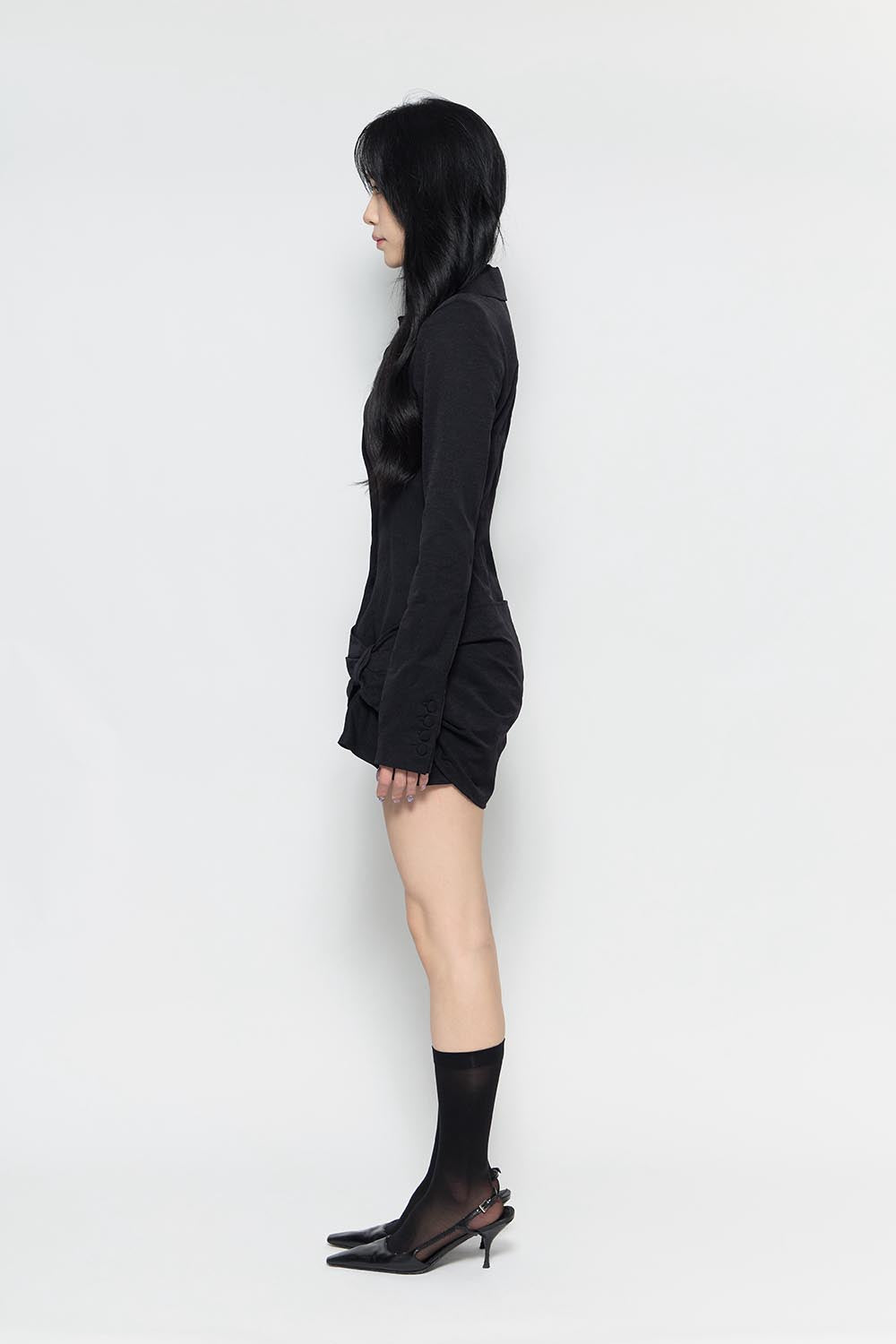 THEREDTHREAD / ザレッドスレッド】S suit bow dress mini