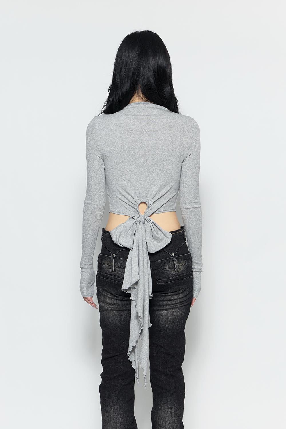 THEREDTHREAD / ザレッドスレッド】S ribbon tail tops