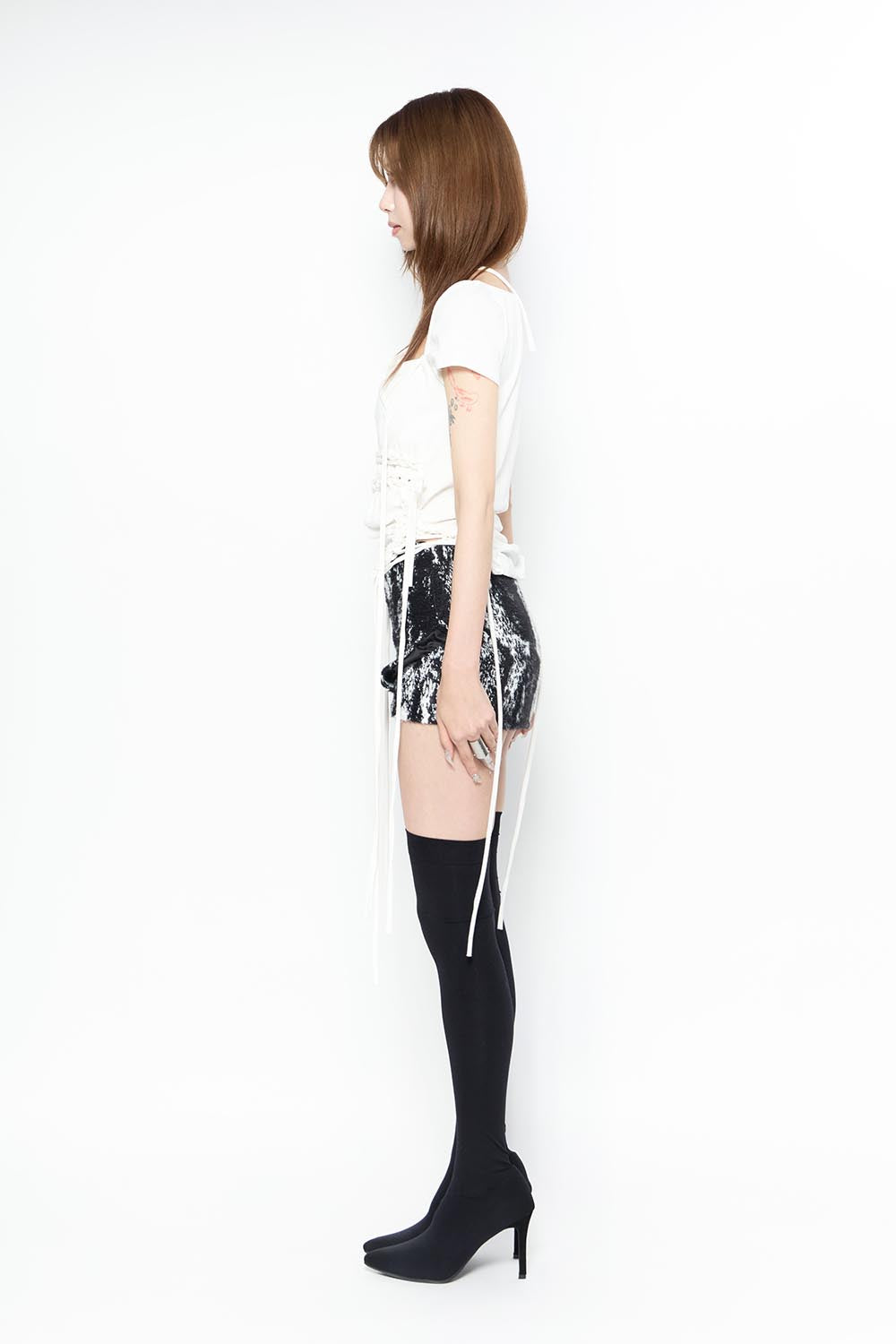 THEREDTHREAD / ザレッドスレッド】S cat skirt