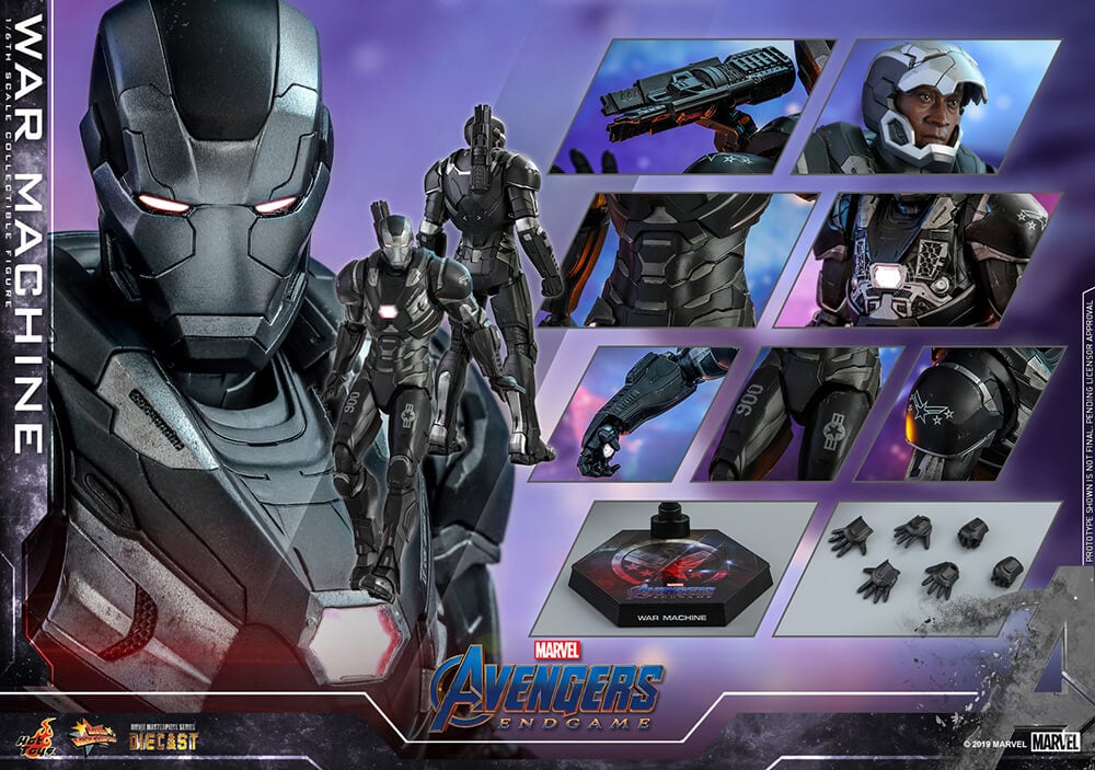 アベンジャーズ／エンドゲーム』ウォーマシンがホットトイズより