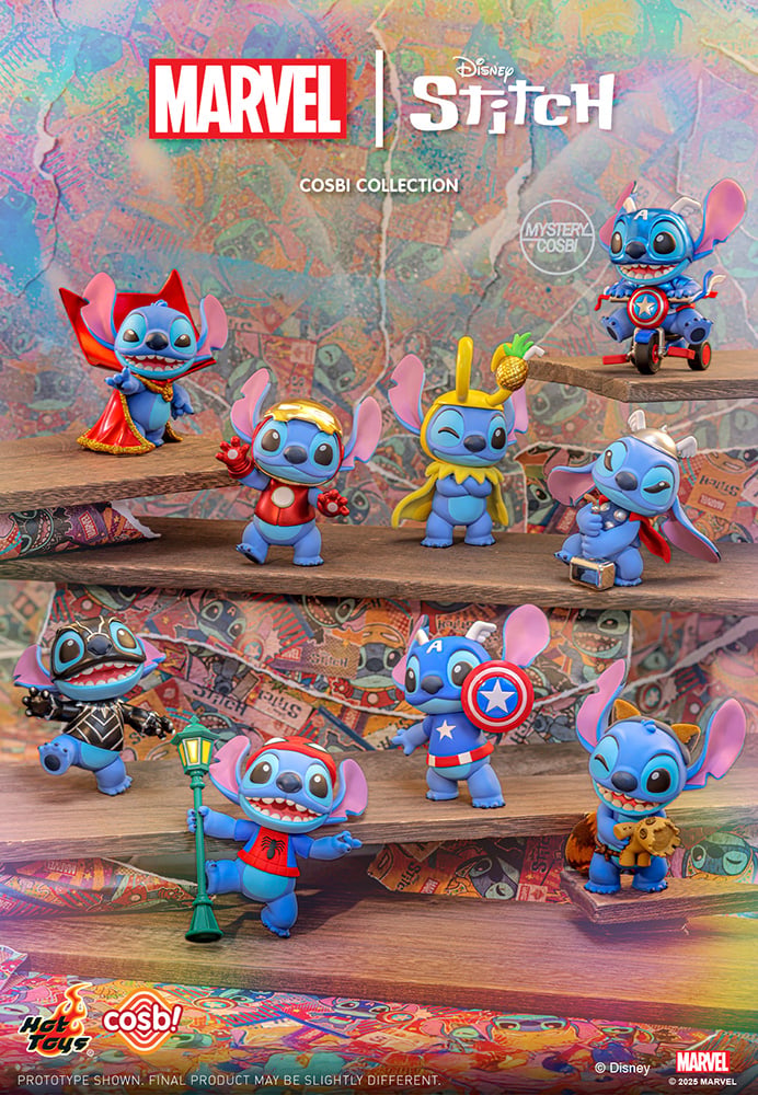 スティッチ×マーベル限定コラボ、トイサピエンスにて先行販売 | THE RIVER