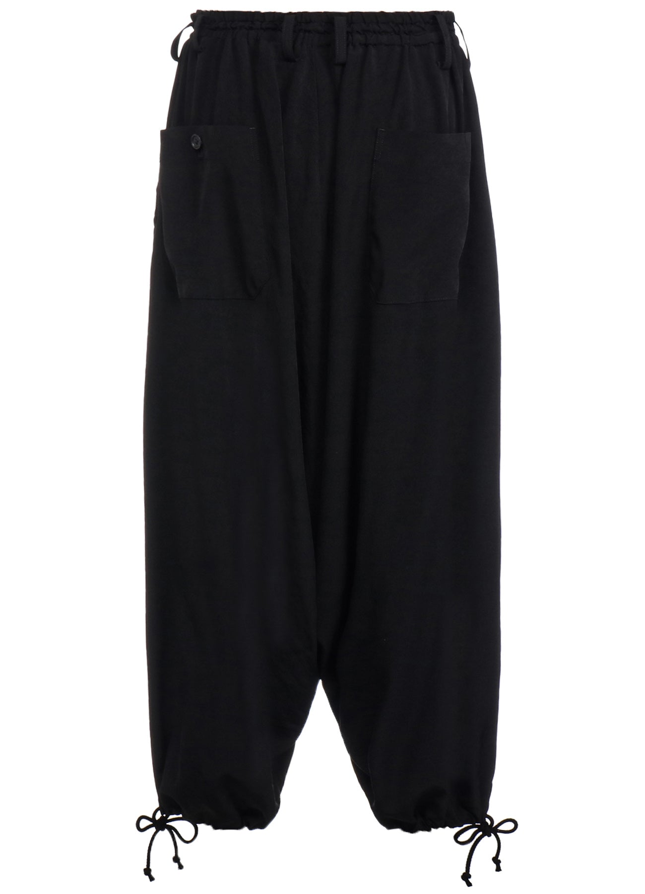 CREPE de CHINE BALLOON SAROUEL PANTS – THE SHOP YOHJI YAMAMOTO