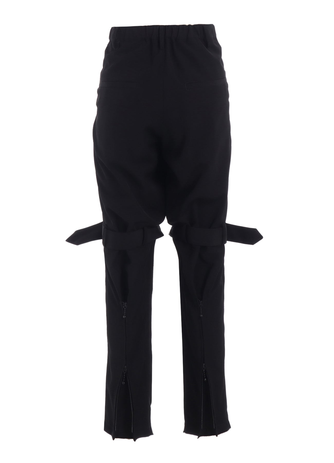PE/GABARDINE BELTED BANDAGE PANTS – THE SHOP YOHJI YAMAMOTO