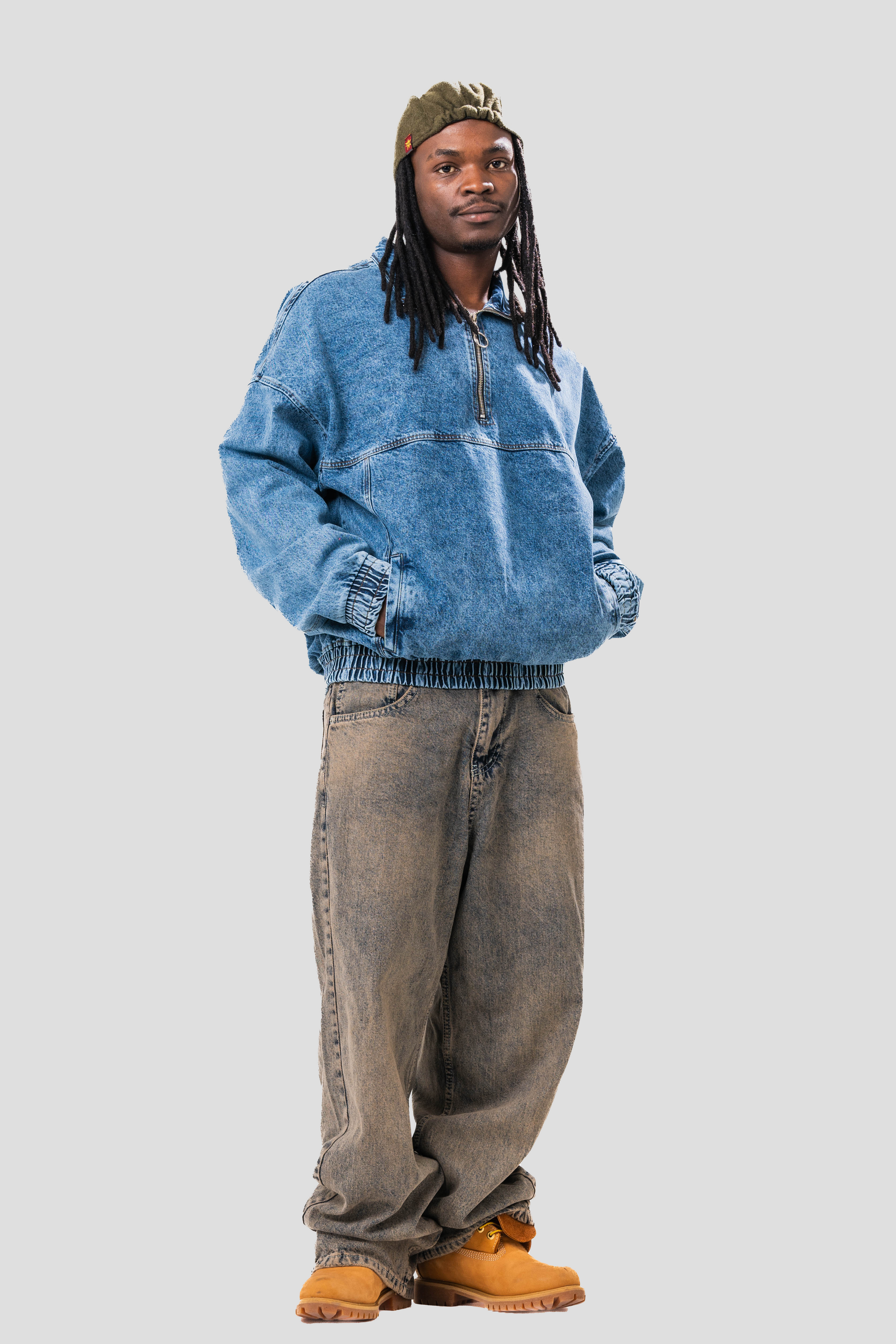 Denim Pullover Jacket – Sonder