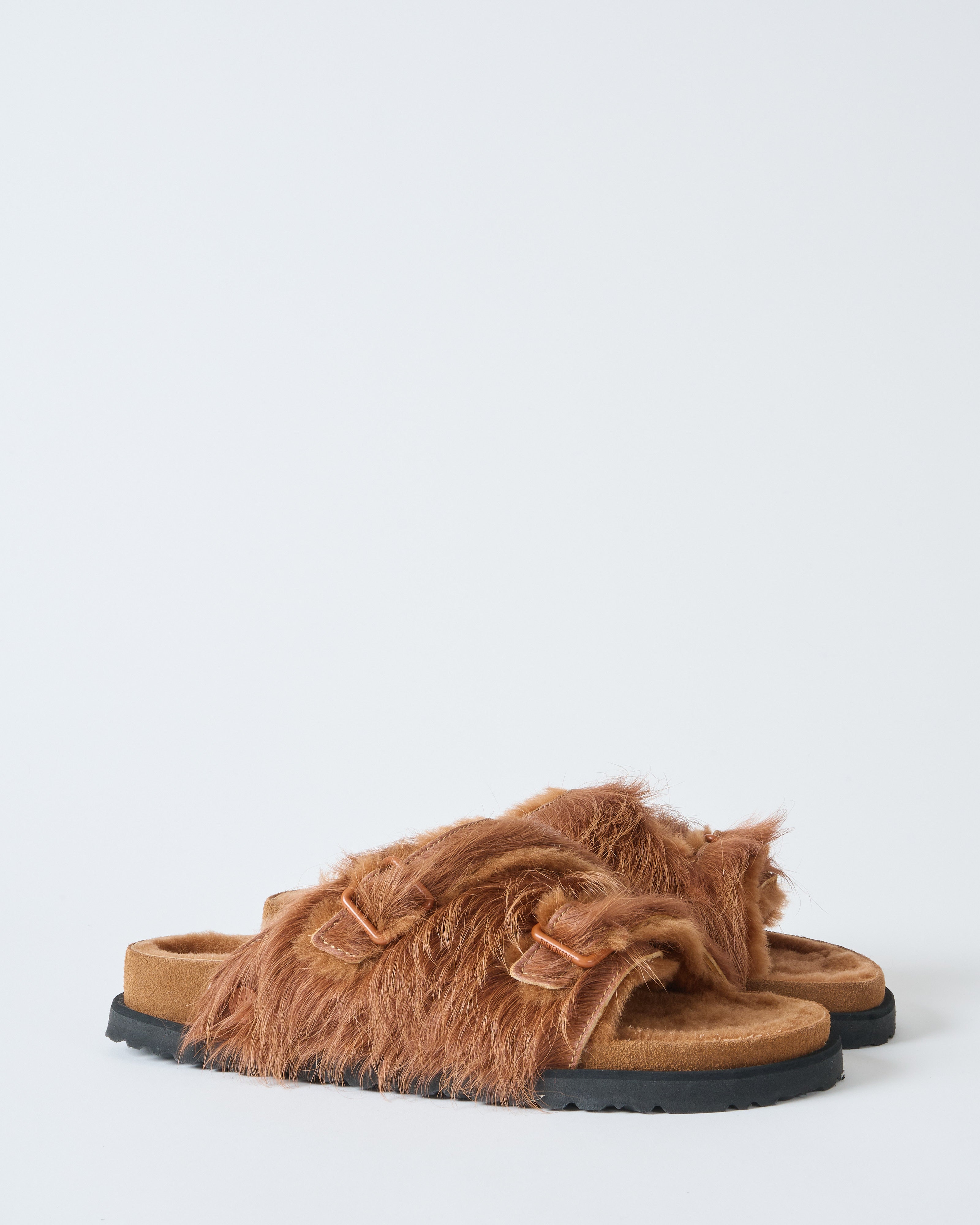 Birkenstock 1774 Zurich Pony Shearling Caramel