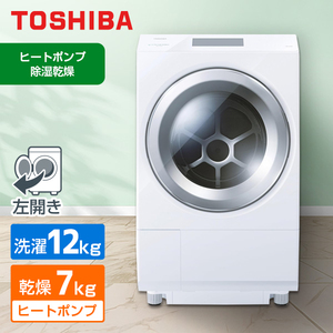 SHARP ES-S7G-WL クリスタルホワイト [ドラム式洗濯乾燥機 (洗濯7kg