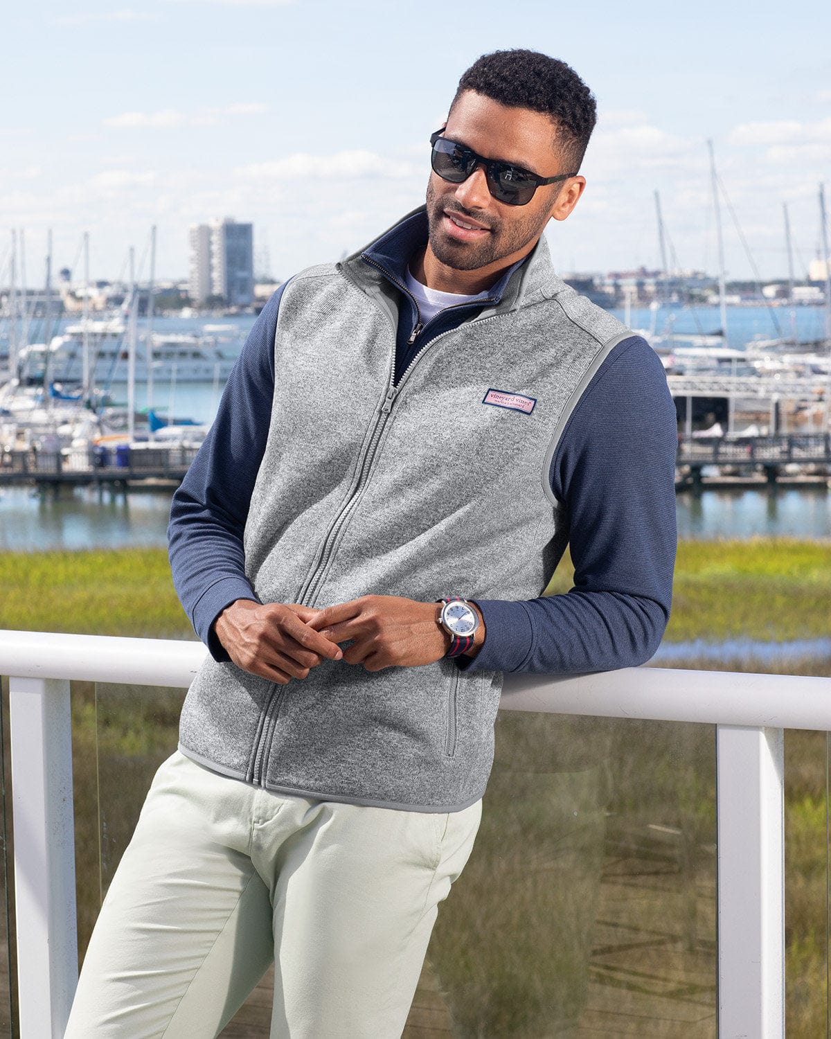 Vineyard Vines - Men's Collegiate Quarter-Zip Shep Shirt