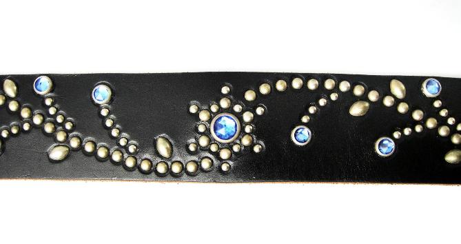 正規取扱HTC #585 Flower Silver Studs Belt(フラワーシルバースタッズ
