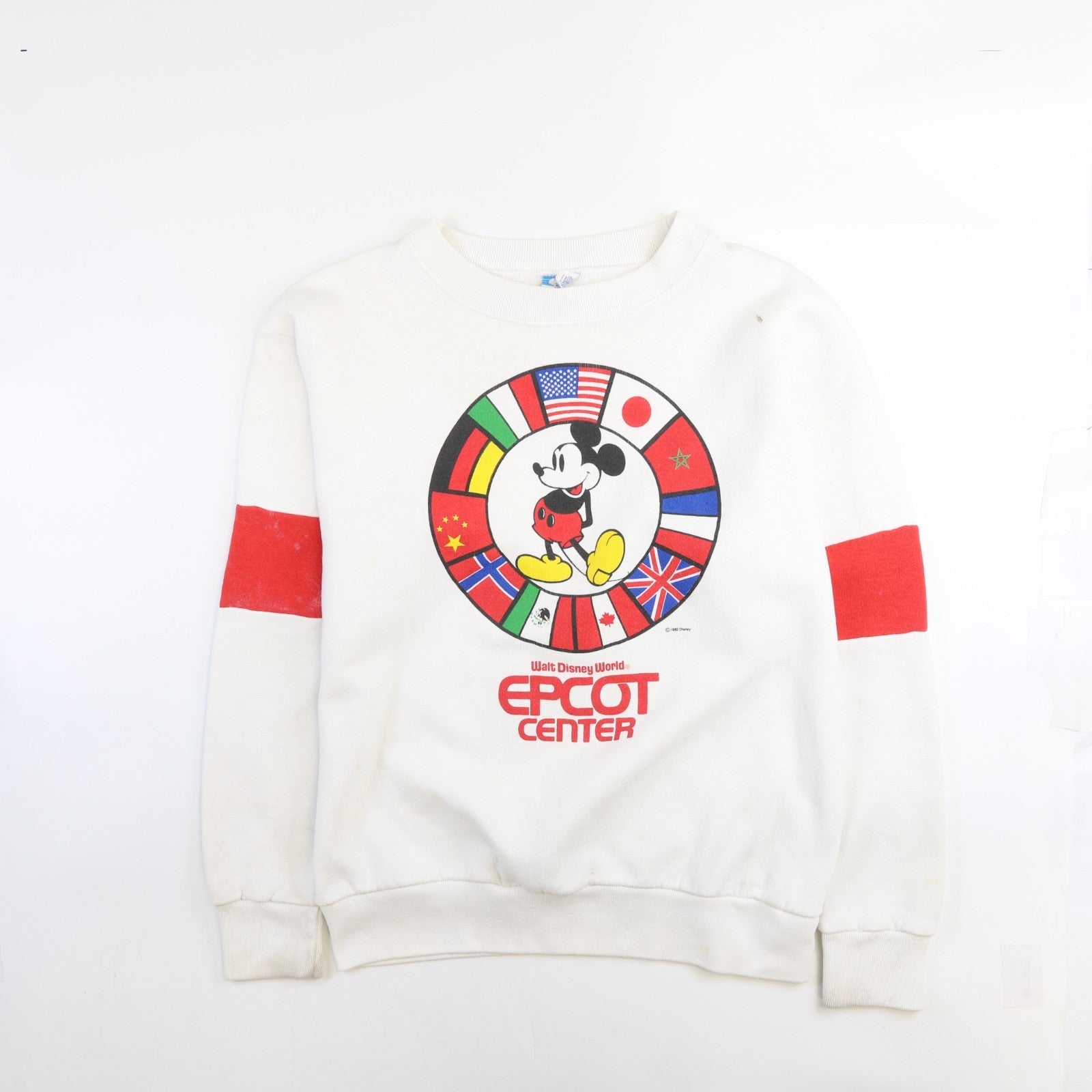 Vintage Mickey Mouse Disney Epcot Center Crewneck Sweatshirt Size