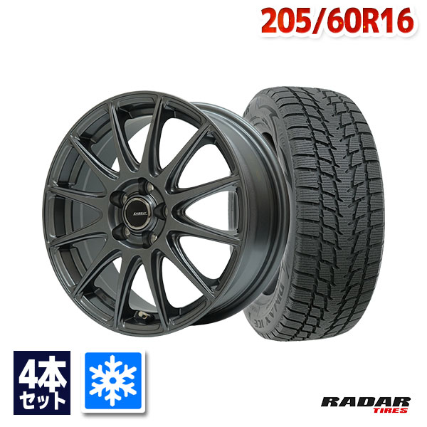 楽天市場】205／60R16（スタッドレスタイヤ・ホイールセット｜タイヤ