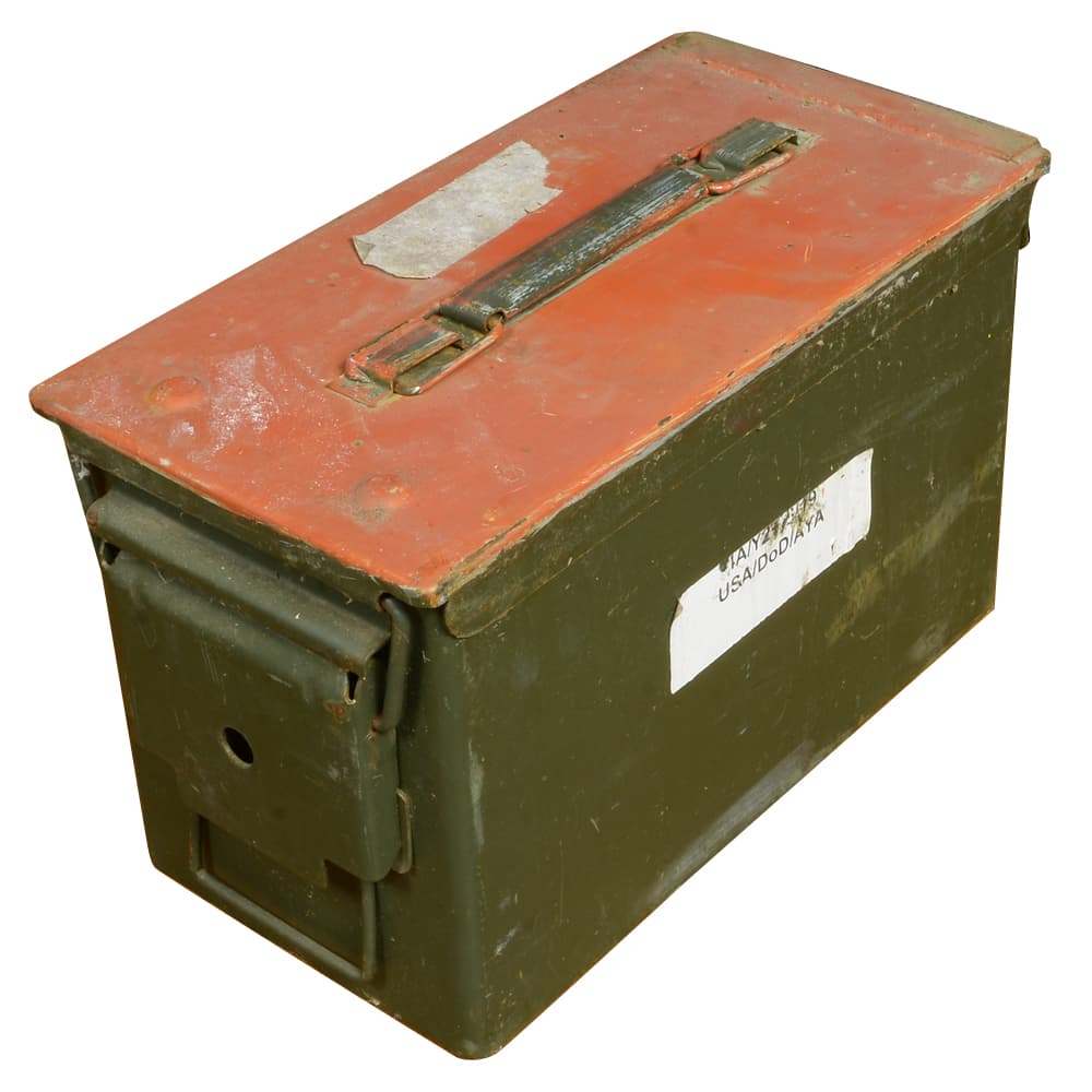 m*n様 【希少】米軍特大アモ缶1940年代R3FBA 弾薬箱 12 FUSES m*n様
