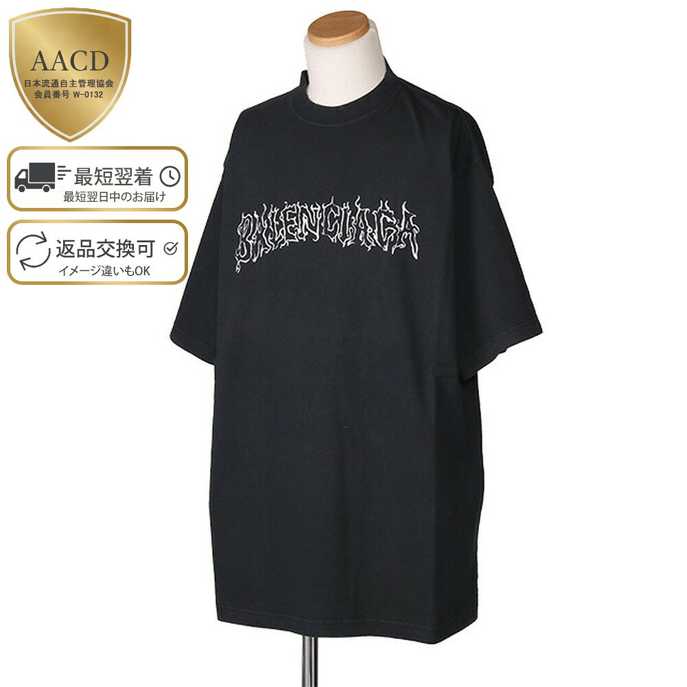 楽天市場】balenciaga（柄ロゴ）（Tシャツ・カットソー｜トップス