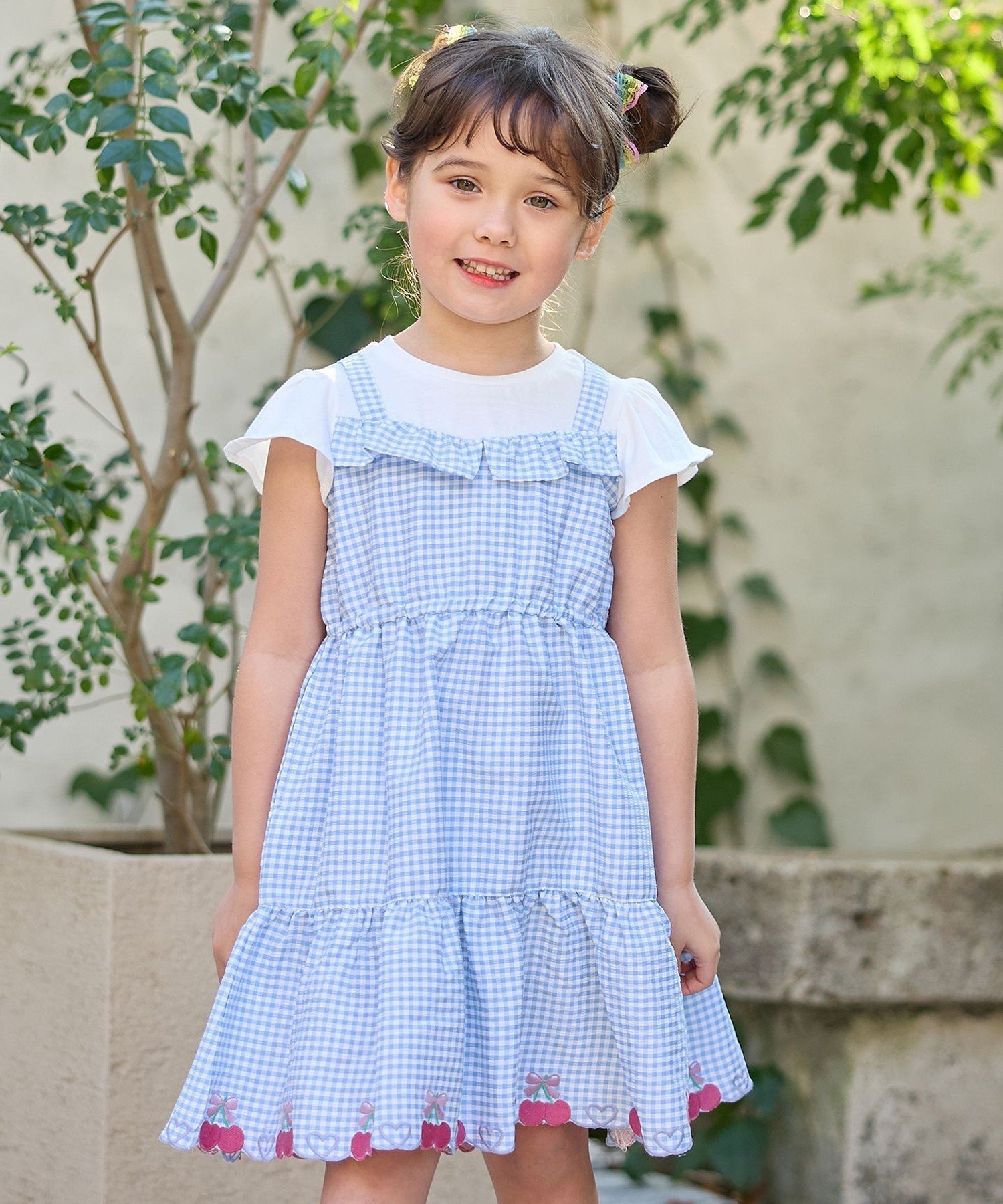 専用 LALI チェック柄ワンピース 3歳用 専用 LALI チェック柄