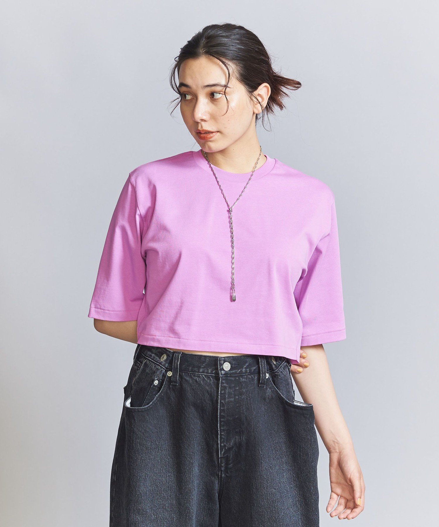 楽天市場】ピンク（袖の長さ七分袖・五分袖）（Tシャツ・カットソー