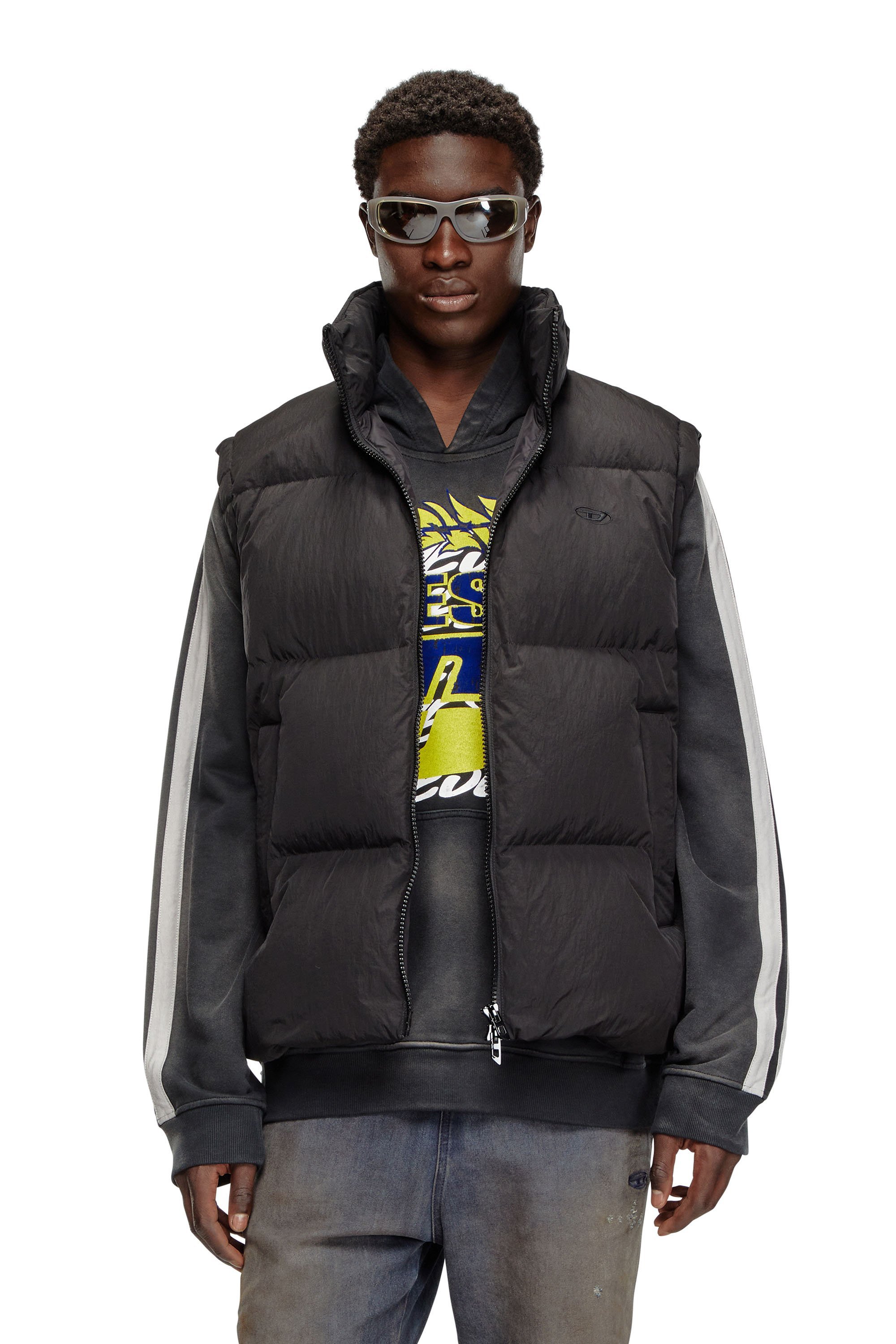 楽天市場】DIESEL ダウン ベスト（メンズファッション）の通販