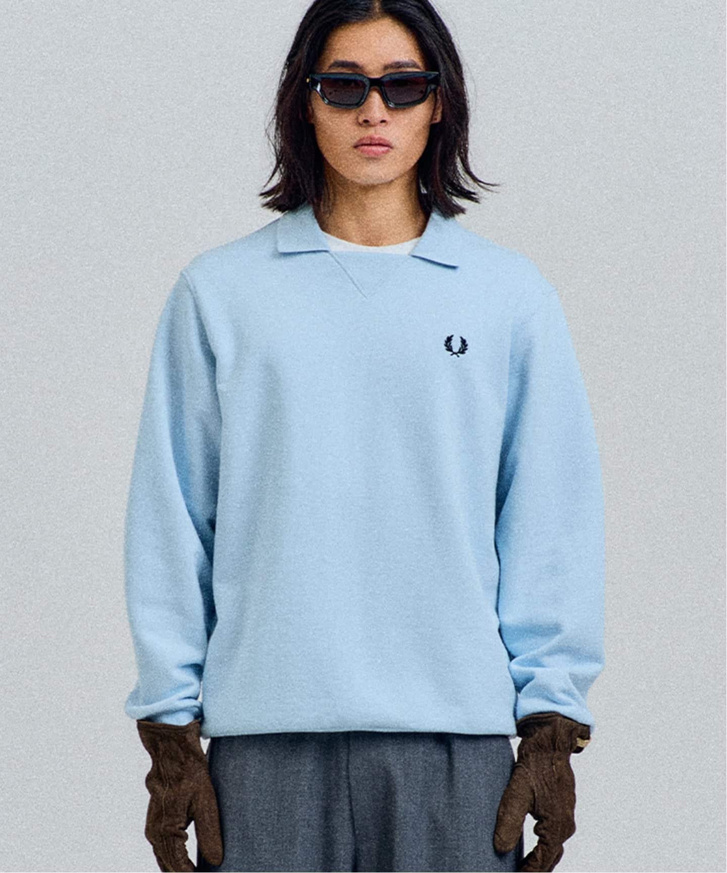 楽天市場】FREDPERRY フレッドペリー（カラーブルー）（スウェット